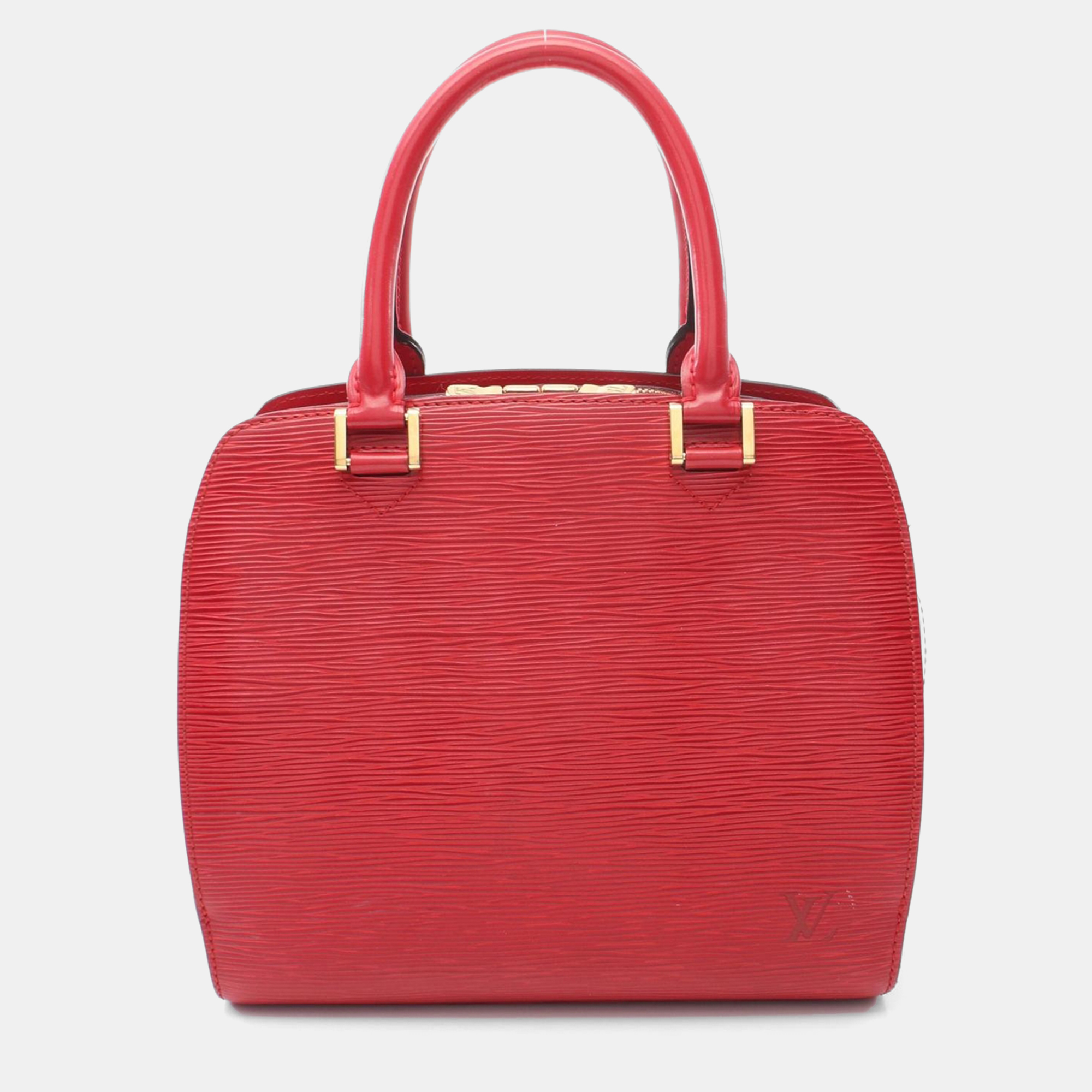 

Louis Vuitton Red Epi Leather Pont Neuf Handbag