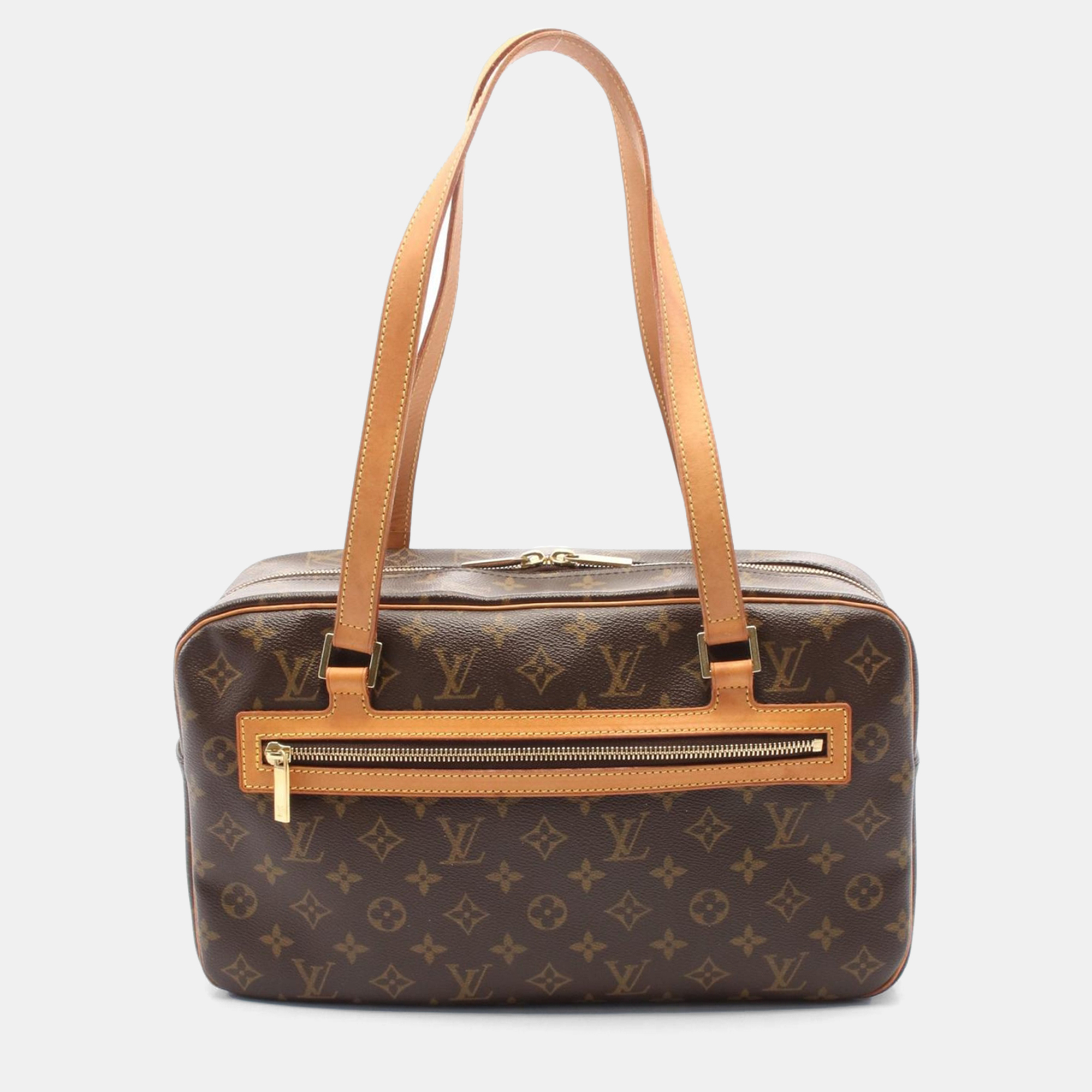 

Louis Vuitton Brown Monogram Leather Cite GM Shoulder Bag