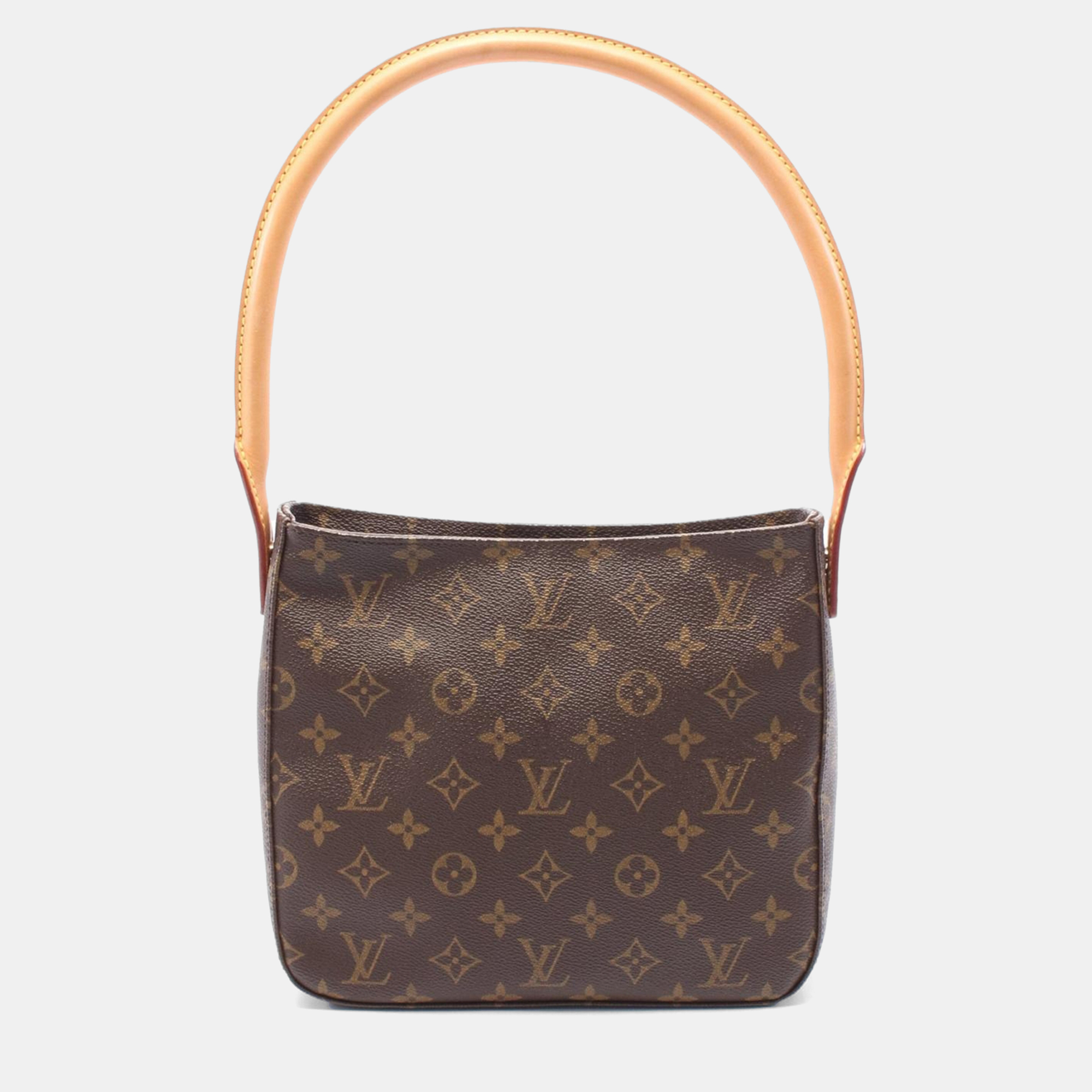 

Louis Vuitton Brown Monogram Leather Looping MM Shoulder Bag
