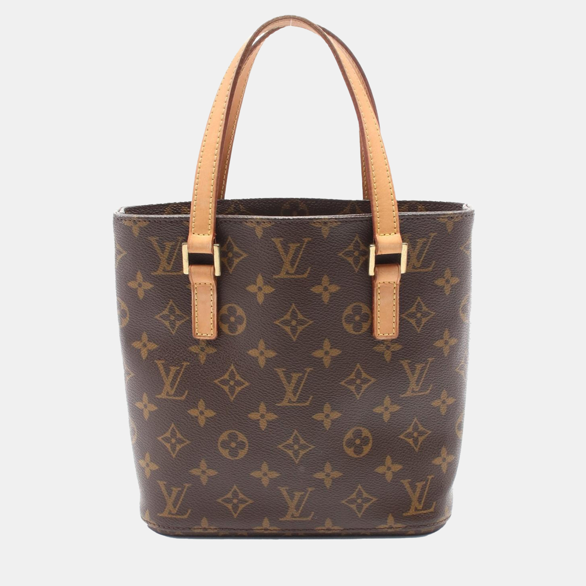 

Louis Vuitton Brown Monogram Canvas Leather Vavin Pm Hand Tote Bag