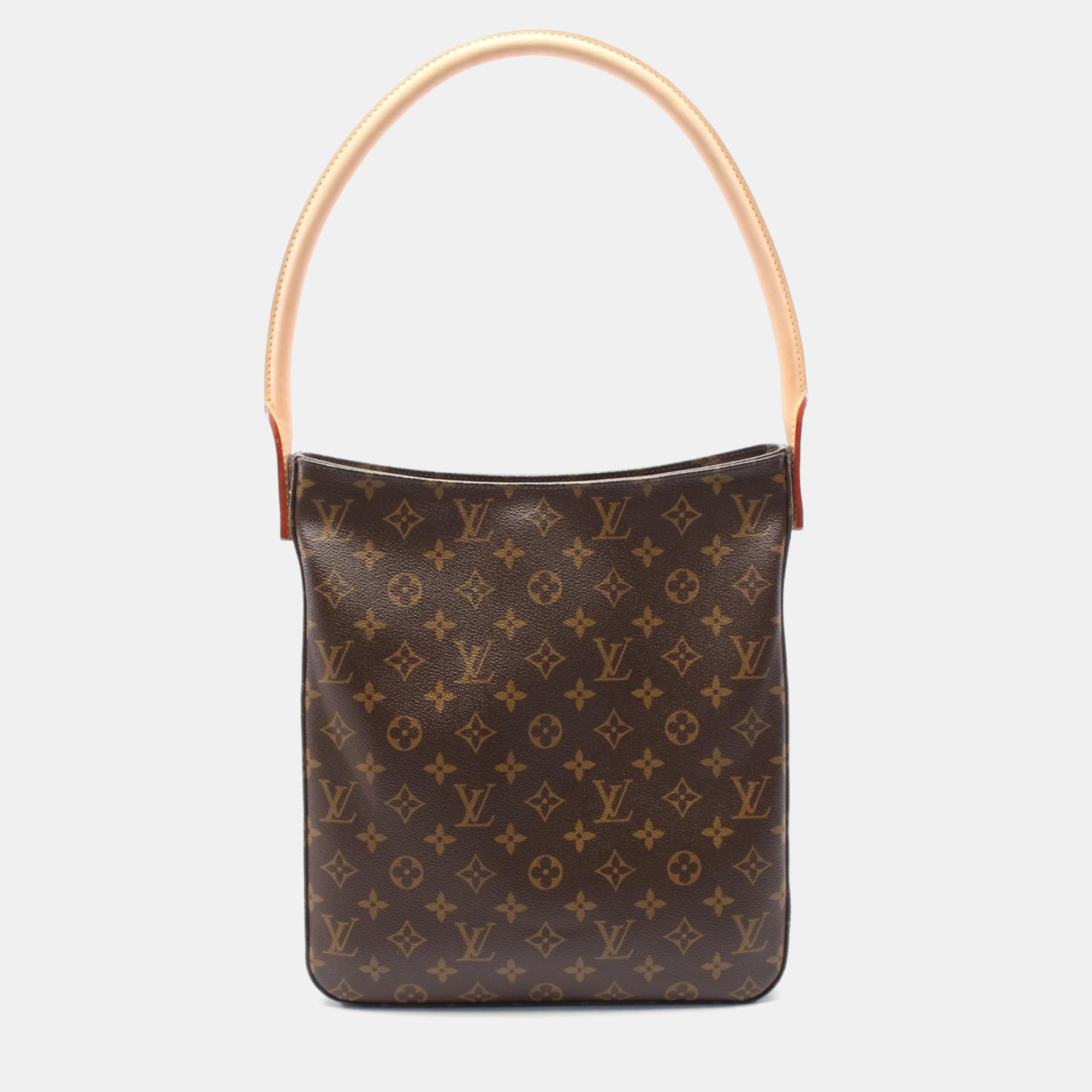 

Louis Vuitton Brown Monogram Leather Looping GM Shoulder Bag