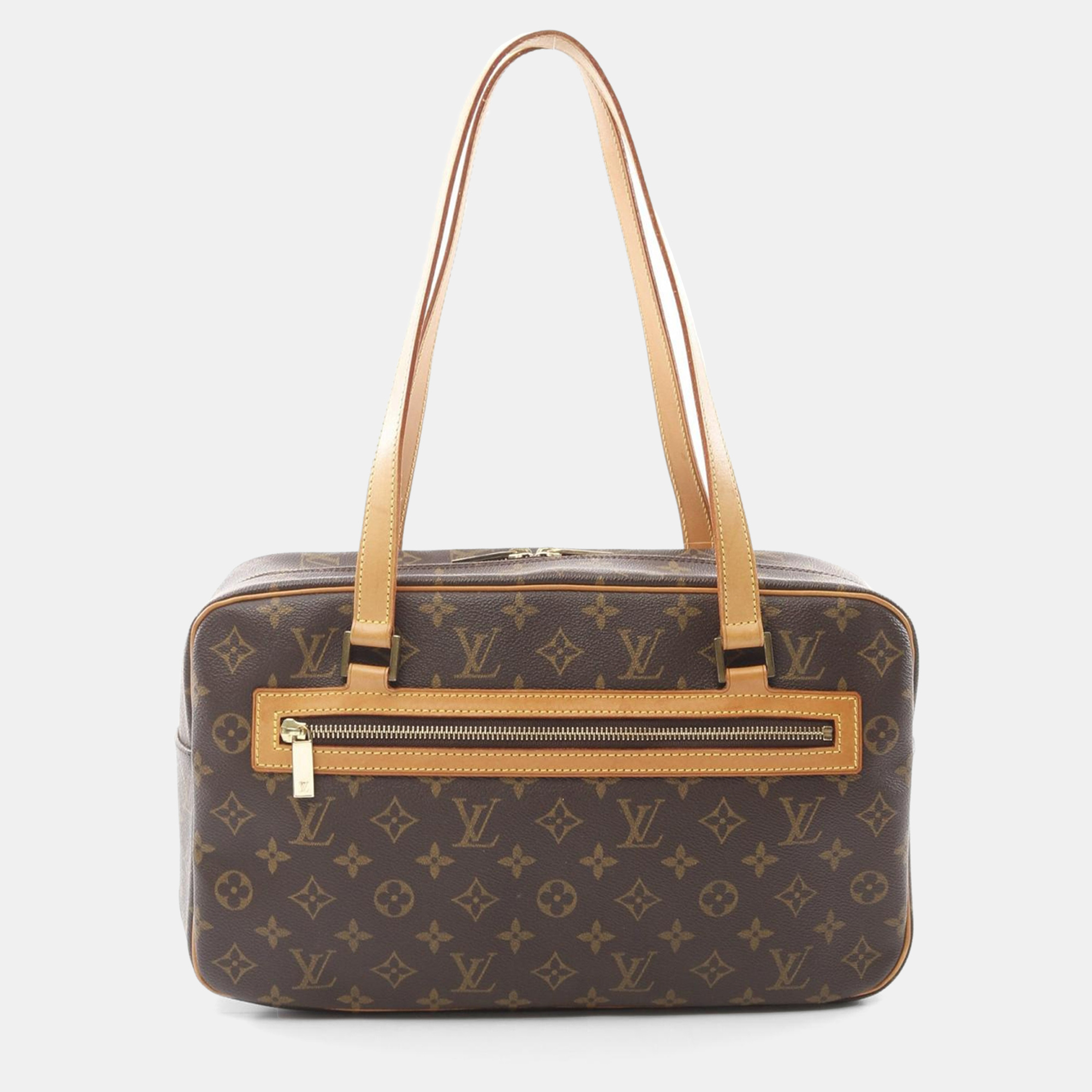 

Louis Vuitton Brown Monogram Leather Cite GM Shoulder Bag