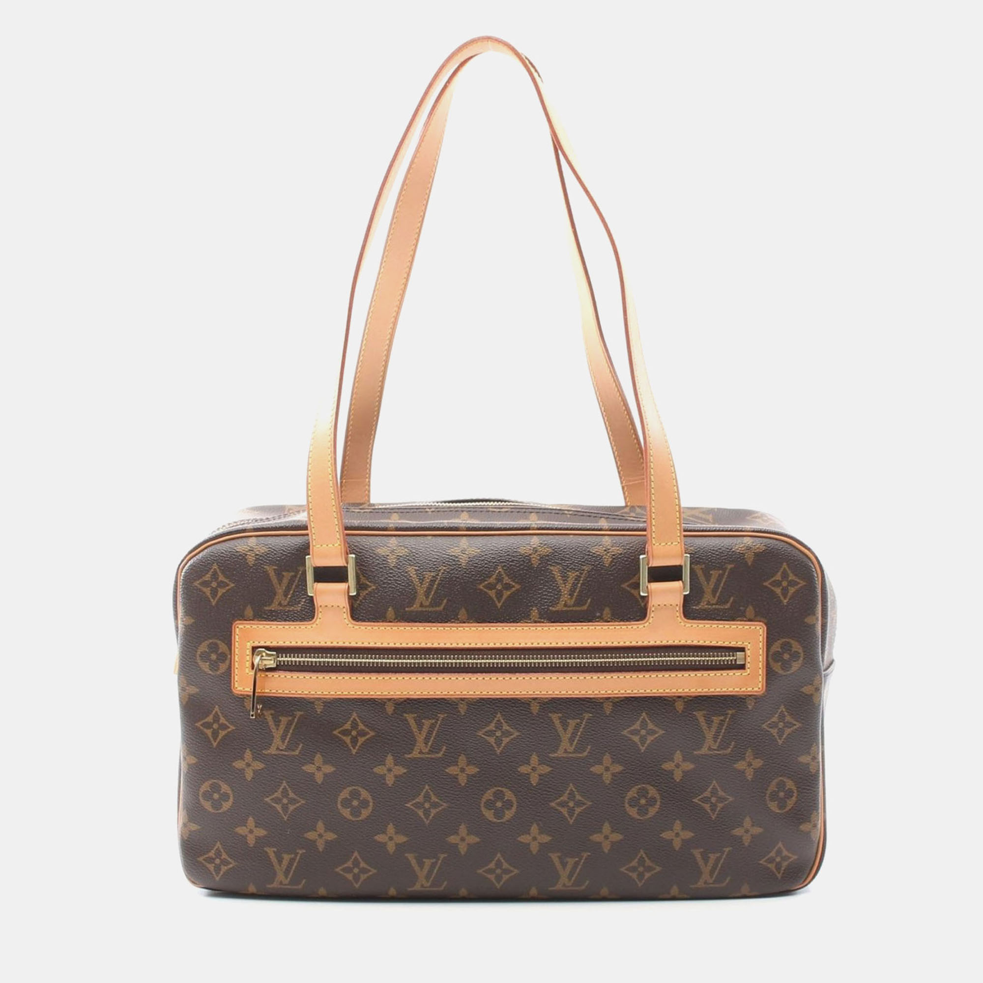 

Louis Vuitton Brown Monogram Leather Cite GM Shoulder Bag