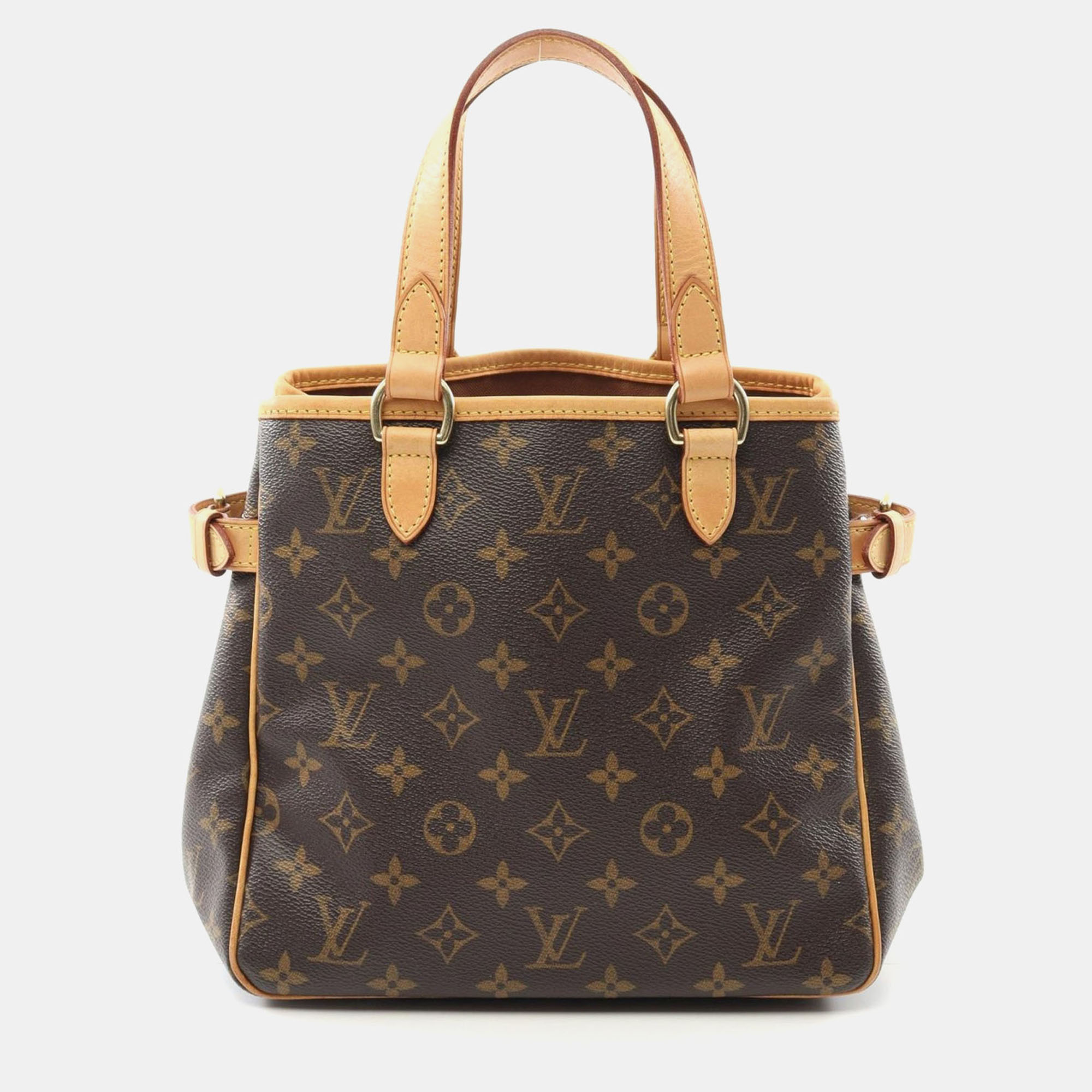 

Louis Vuitton Brown Monogram Leather Batignolles Handbag