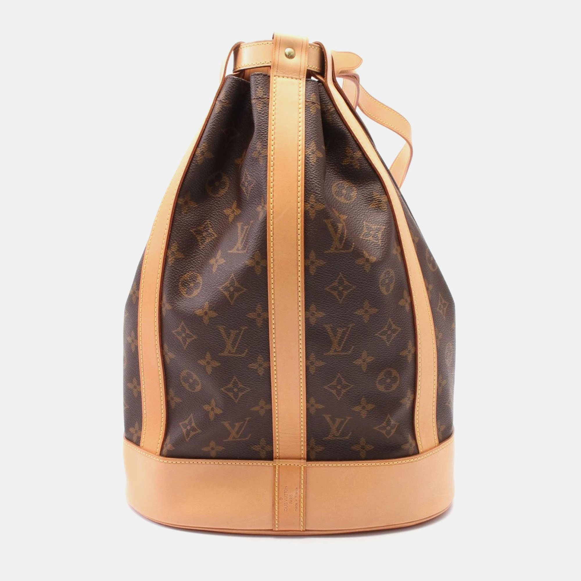 

Louis Vuitton Brown Monogram Leather Randonnee PM Shoulder Bag