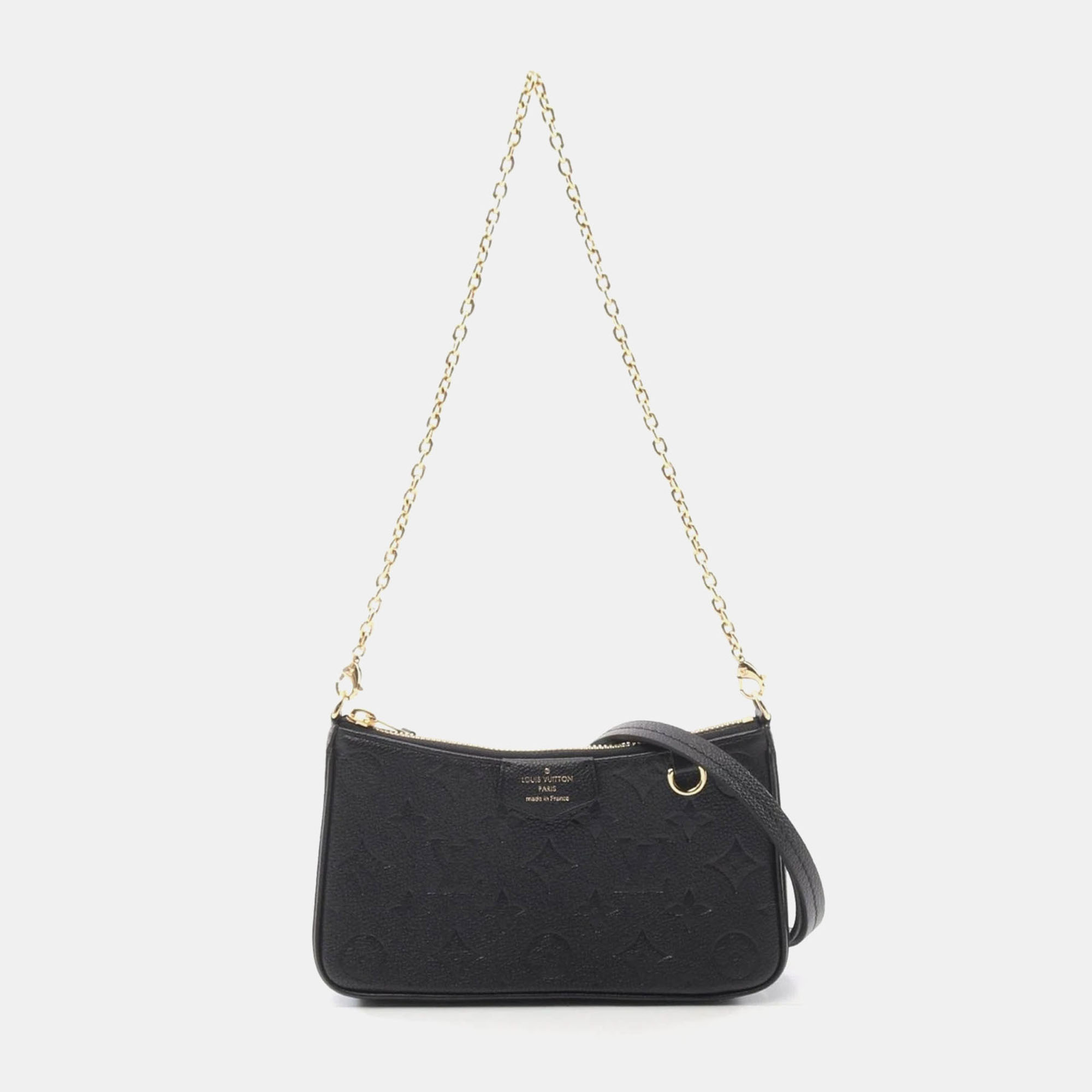 

Louis Vuitton Black Monogram Empreinte Easy Pouch Shoulder Bag
