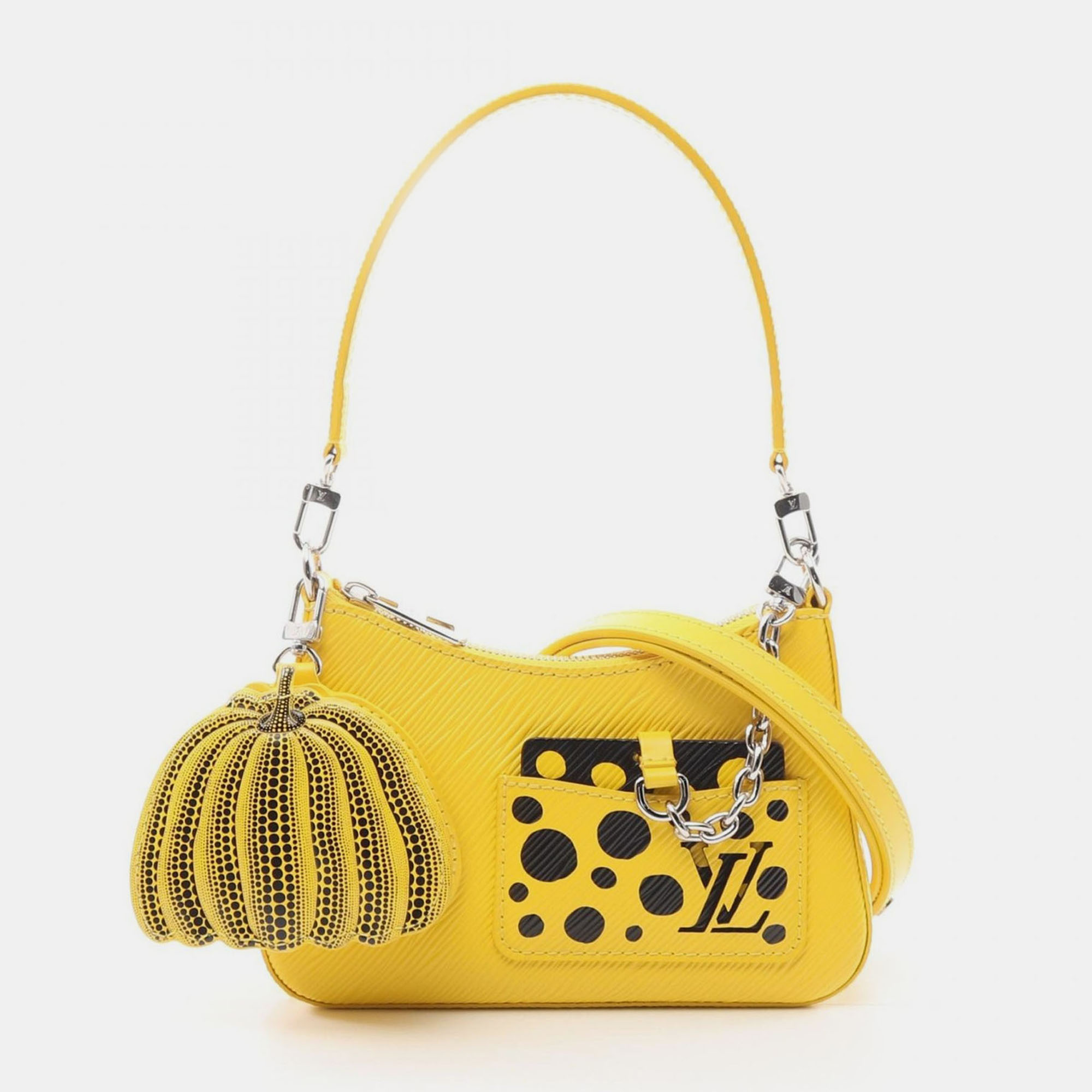 

Louis Vuitton Jaune Epi Yayoi Kusama Marerini Shoulder Bag, Yellow