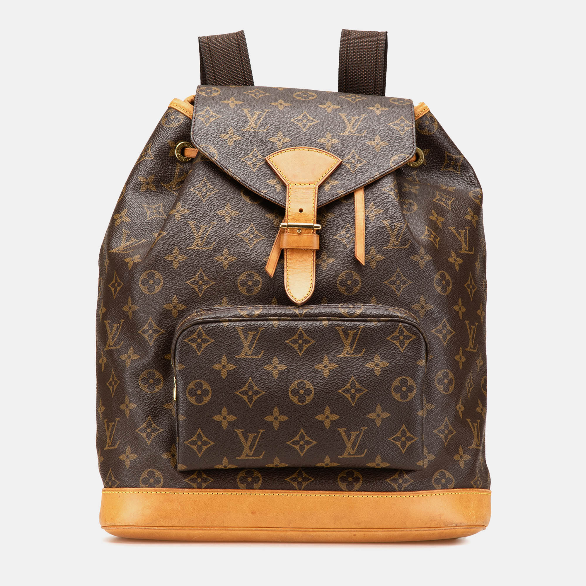 

Louis Vuitton Brown Monogram Montsouris GM
