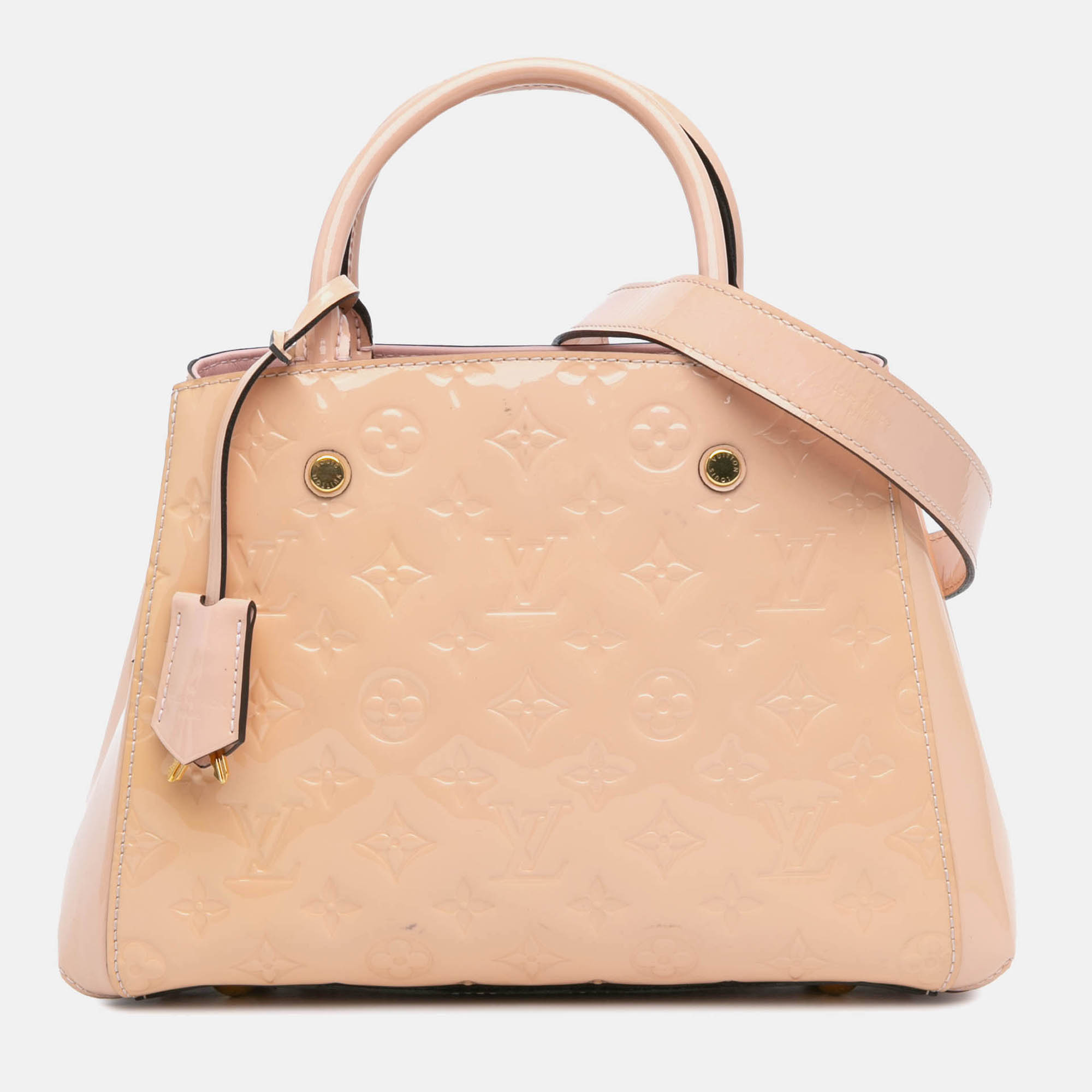 

Louis Vuitton Brown Monogram Vernis Montaigne BB
