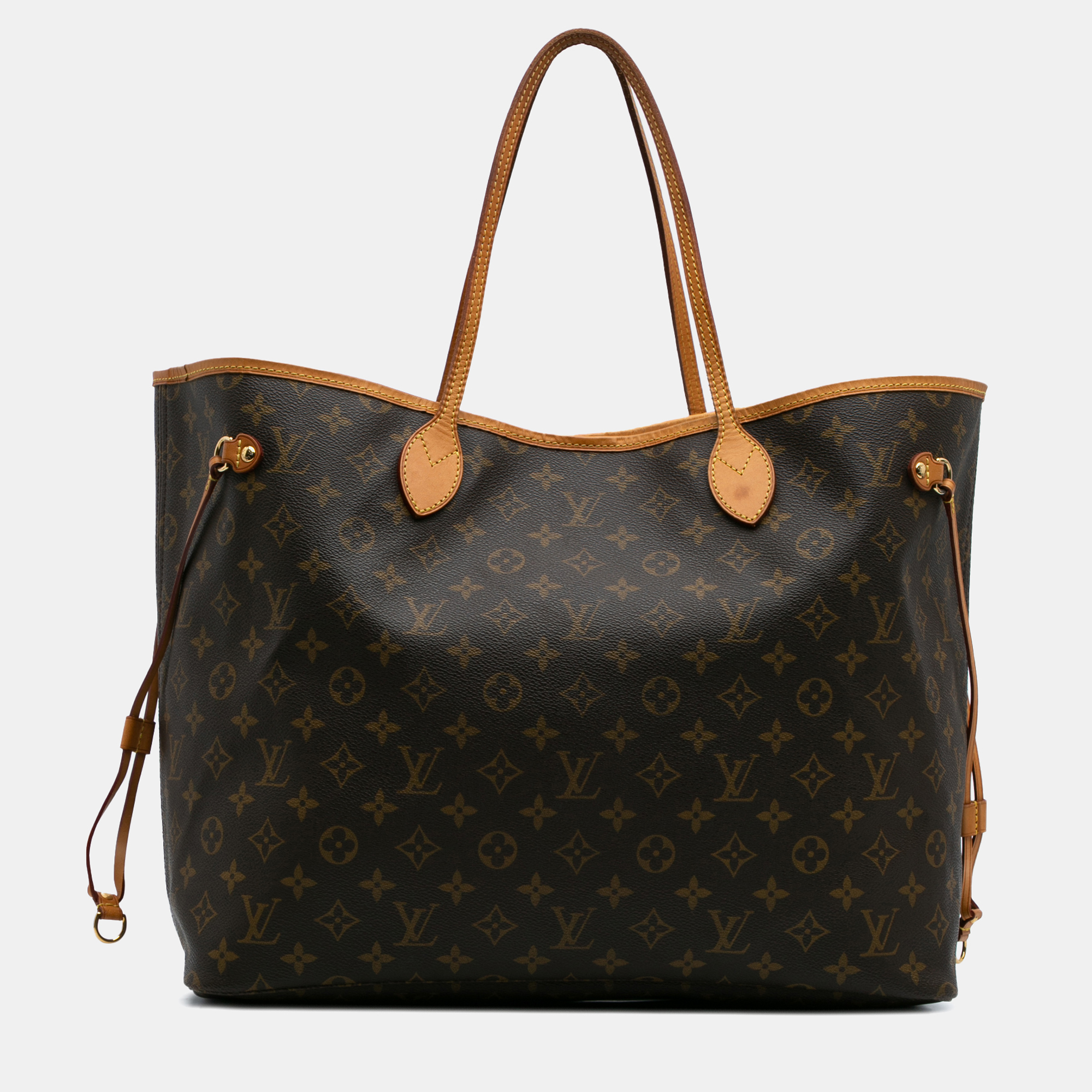 

Louis Vuitton Brown Monogram Neverfull GM Tote Bag
