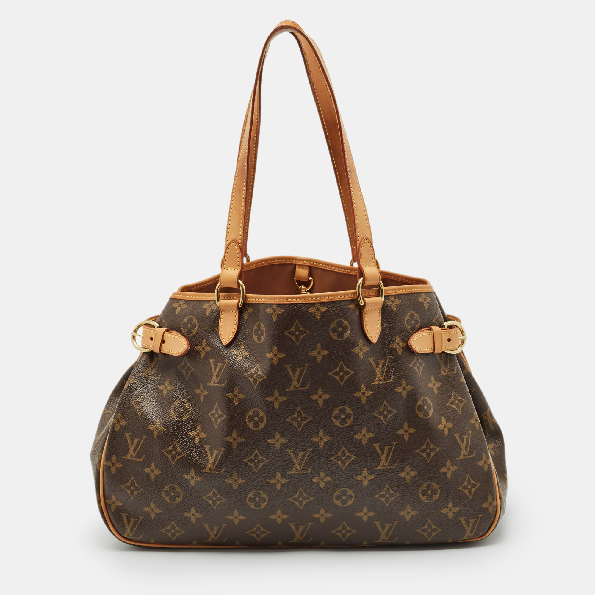 

Louis Vuitton Monogram Canvas Batignolles Horizontal Bag, Brown