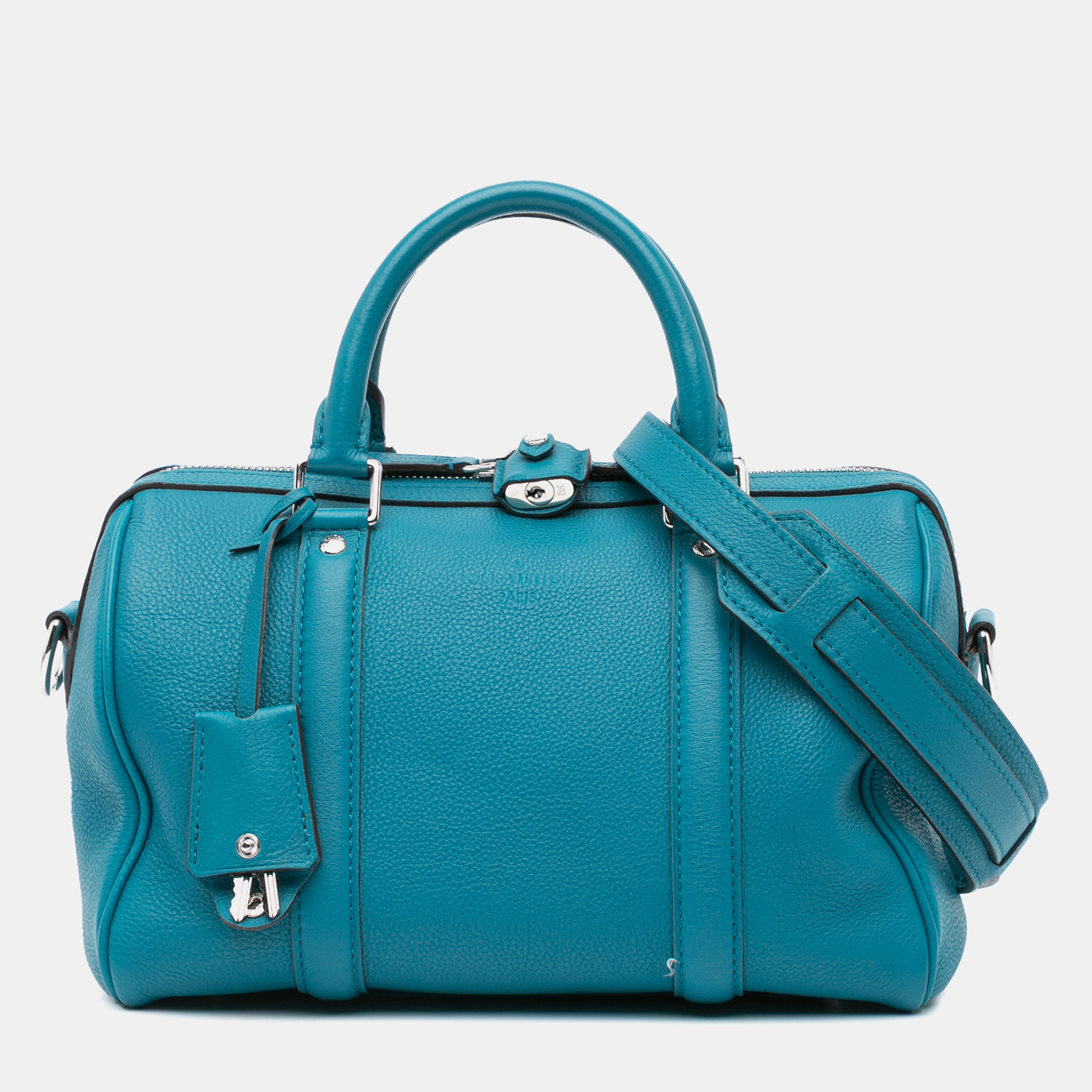 

Louis Vuitton Blue Calf Leather Sofia Coppola SC BB