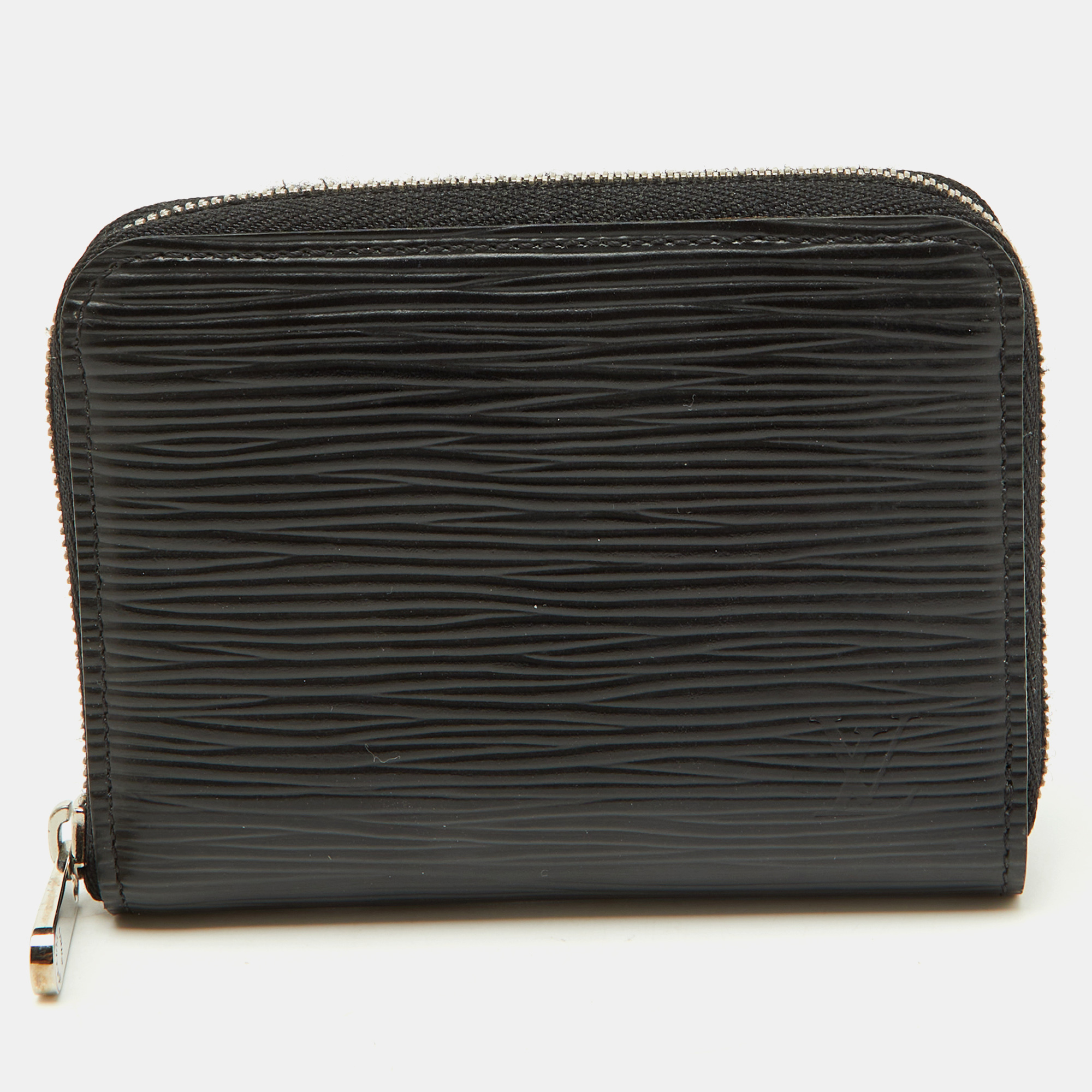 

Louis Vuitton Black Epi Leather Zippy Coin Purse