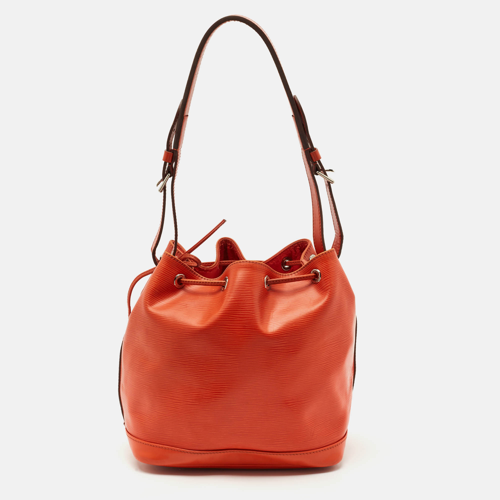 

Louis Vuitton Piment Epi Leather Petit Noe Bag, Orange