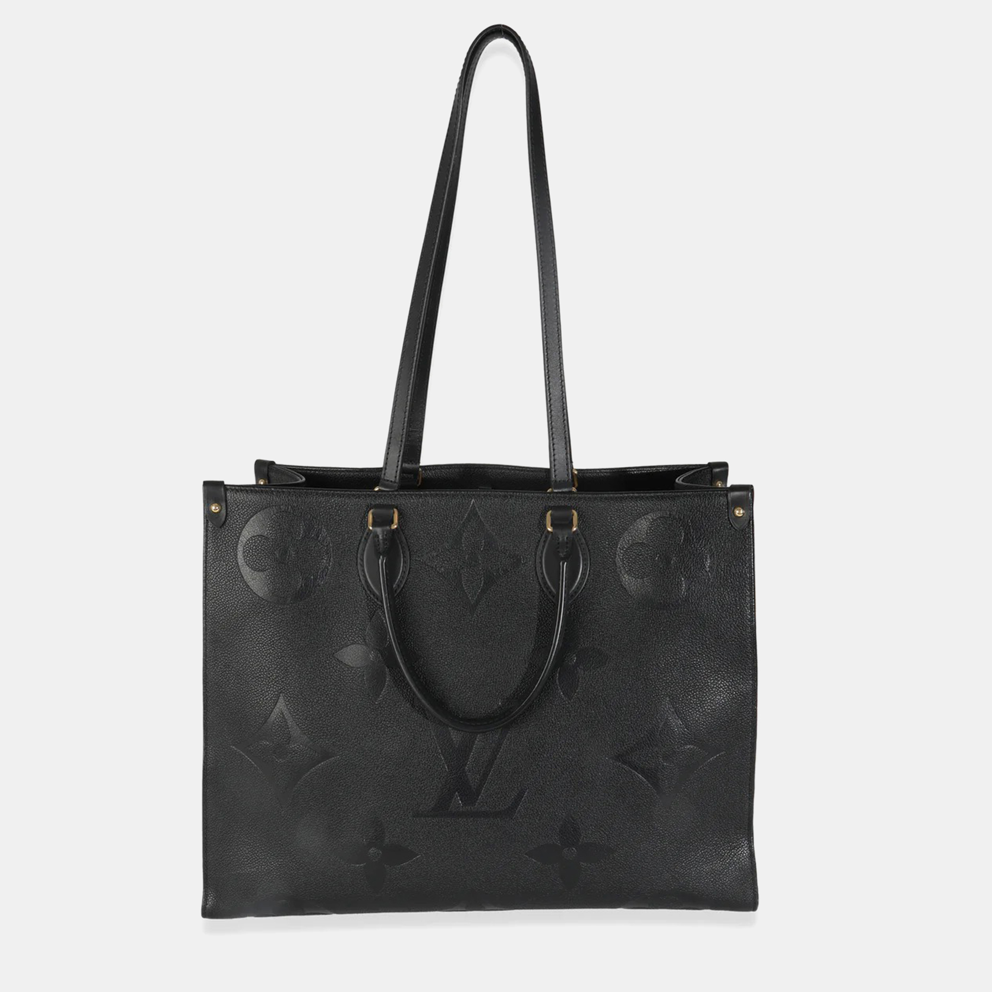 

Louis Vuitton Black Monogram Empreinte Onthego GM bag