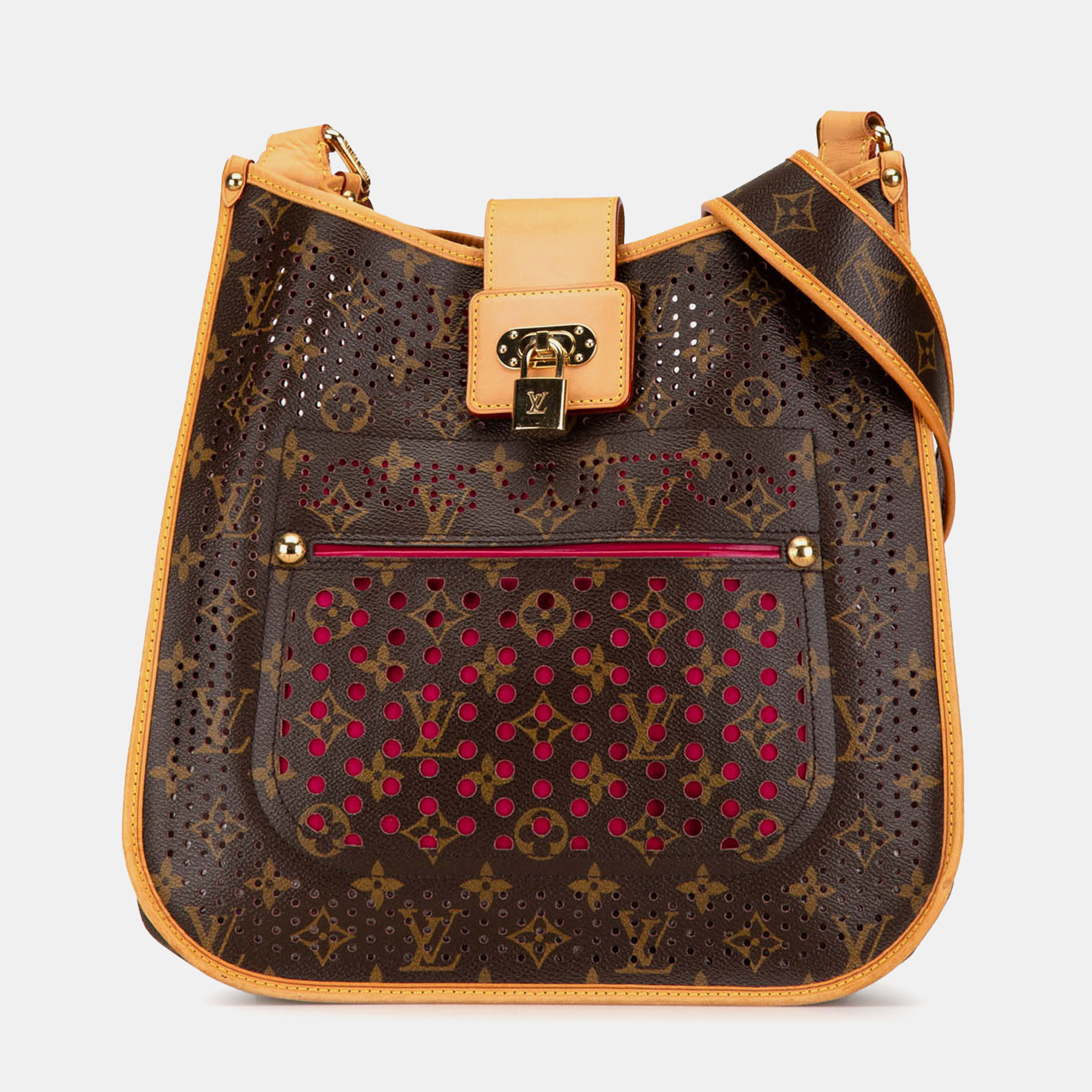 

Louis Vuitton Brown Monogram Musette Perforated