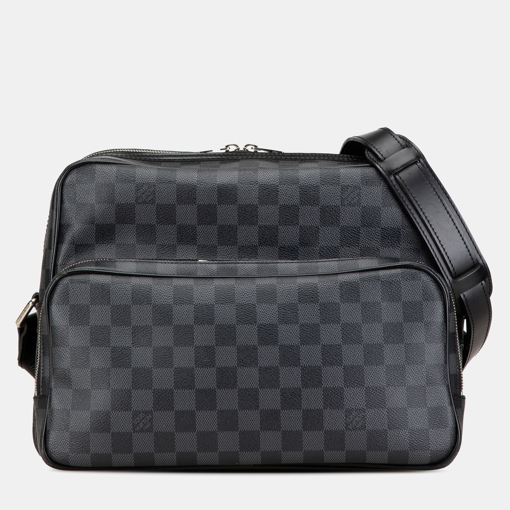 

Louis Vuitton Black Damier Graphite Sac Leoh