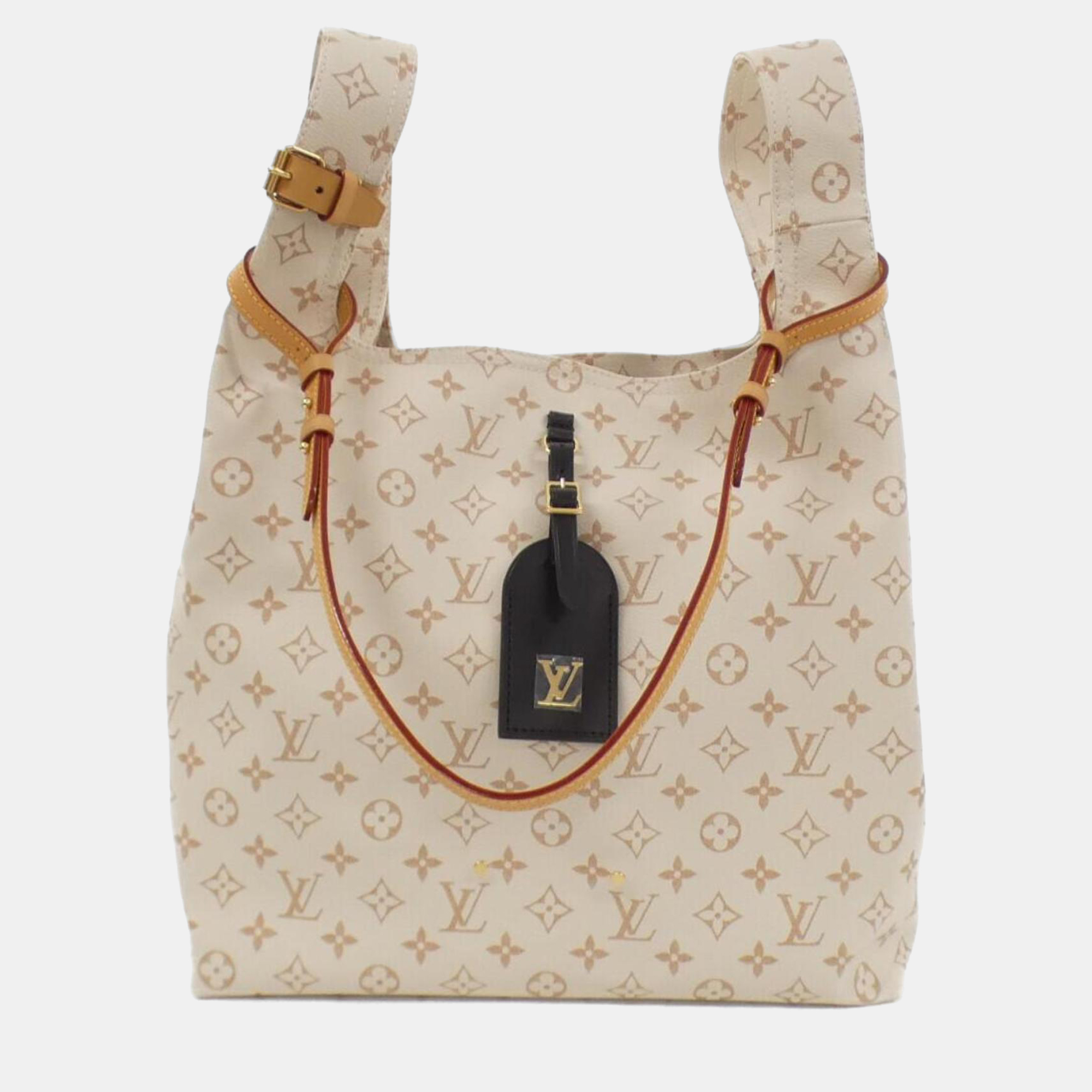 

Louis Vuitton Dune Monogram Atlantis GM Shoulder Bag, Beige
