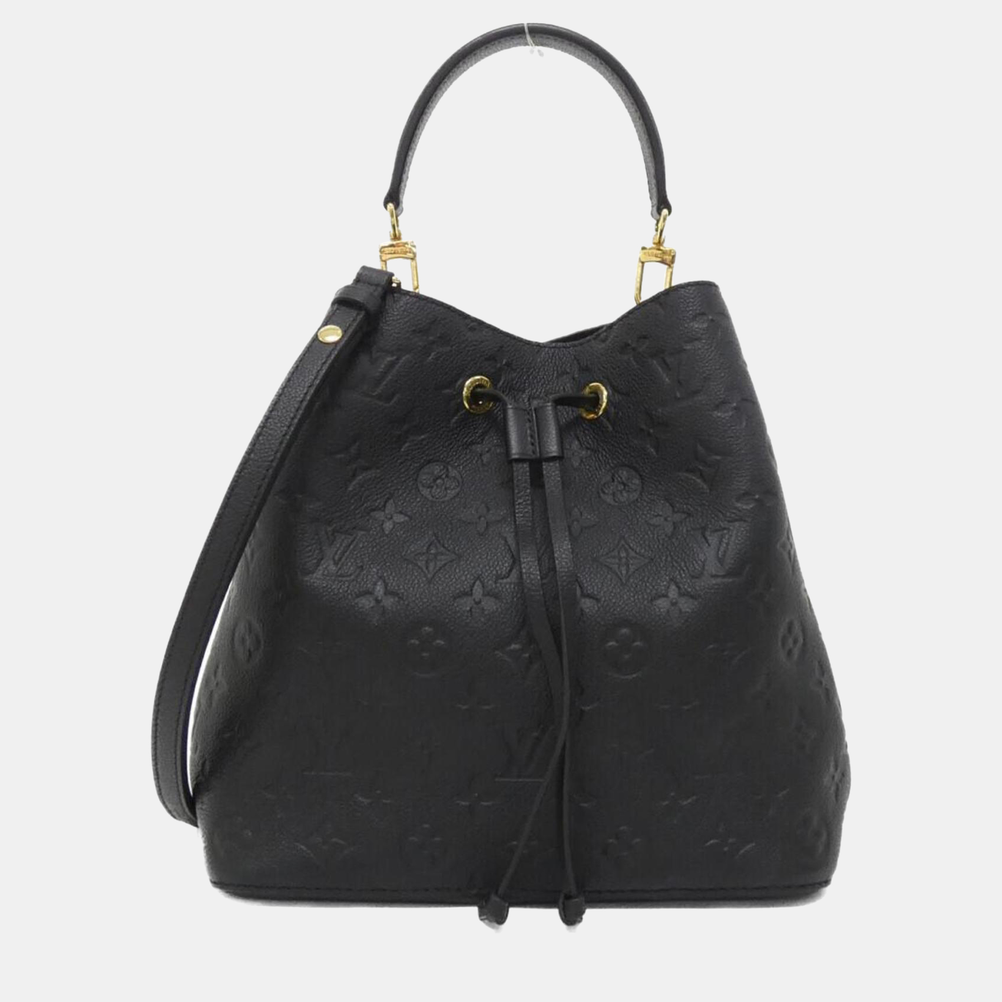 

Louis Vuitton Monogram Empreinte Neo Noe Shoulder Bag, Black