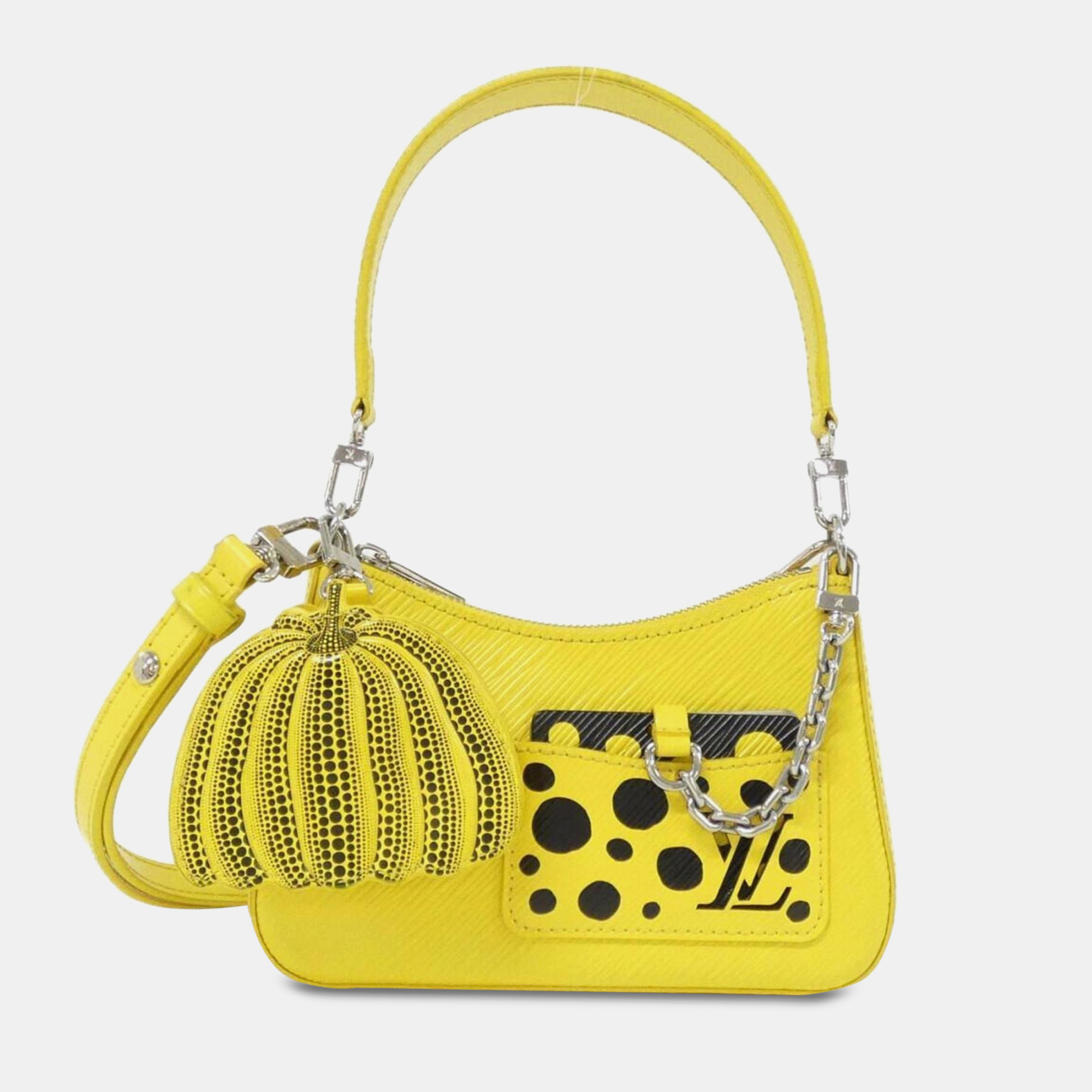

Louis Vuitton Epi Malellini Shoulder Bag, Yellow