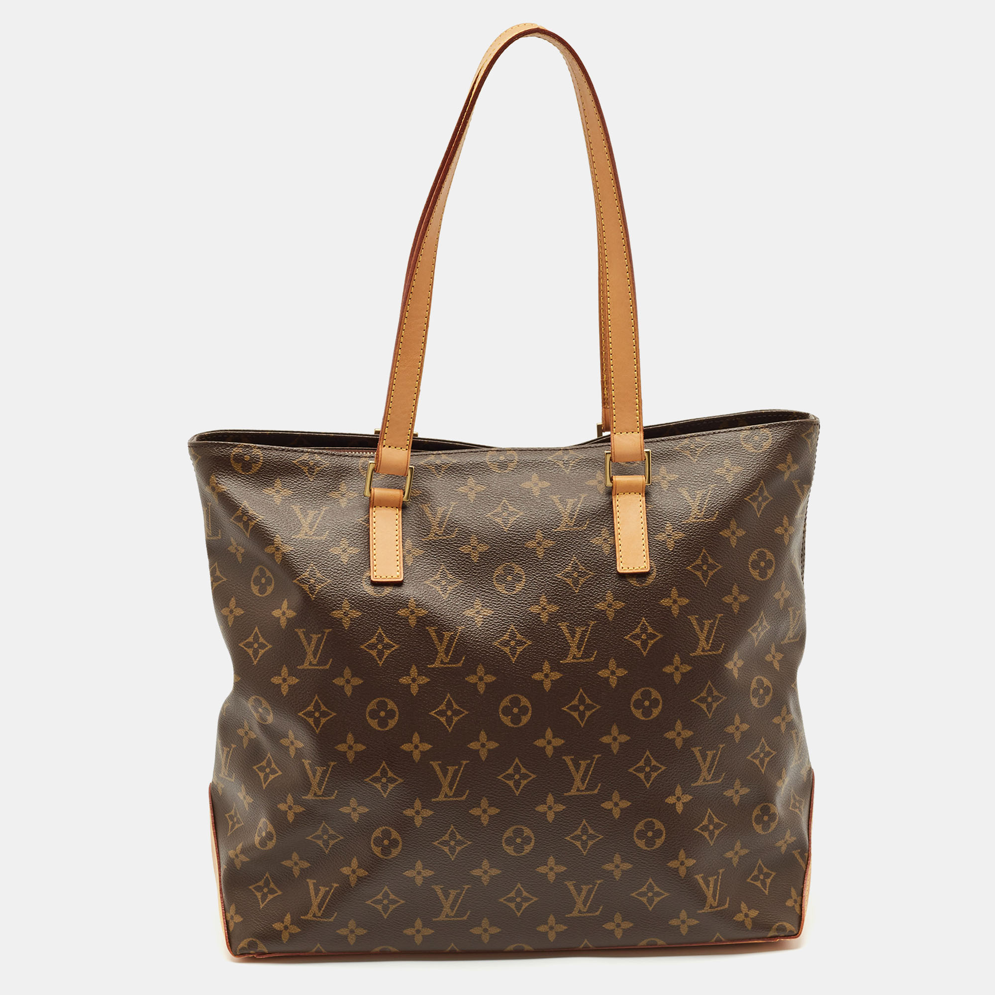 

Louis Vuitton Monogram Canvas Cabas Mezzo Bag, Brown