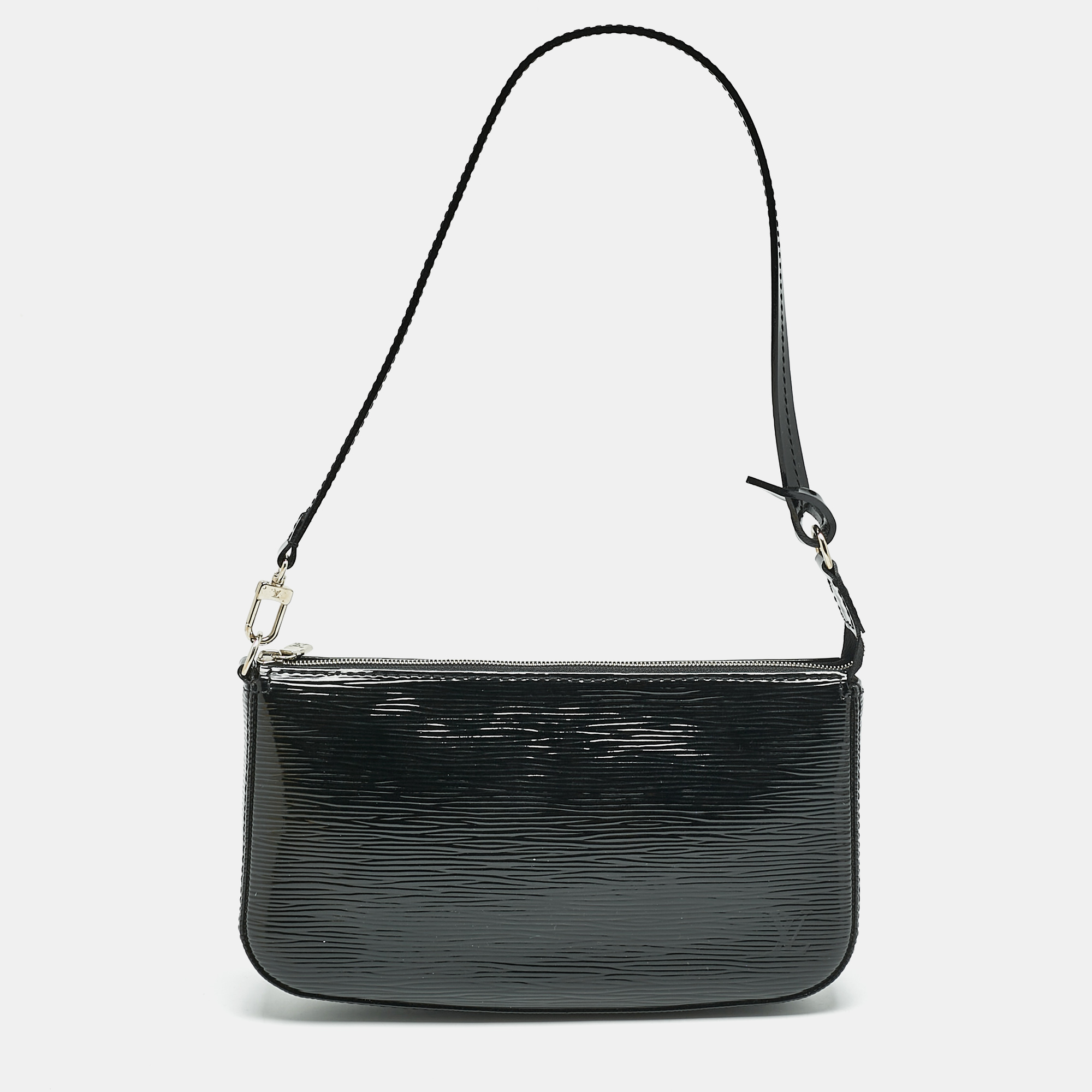 

Louis Vuitton Black Electric Epi Pochette Accessories NM Bag
