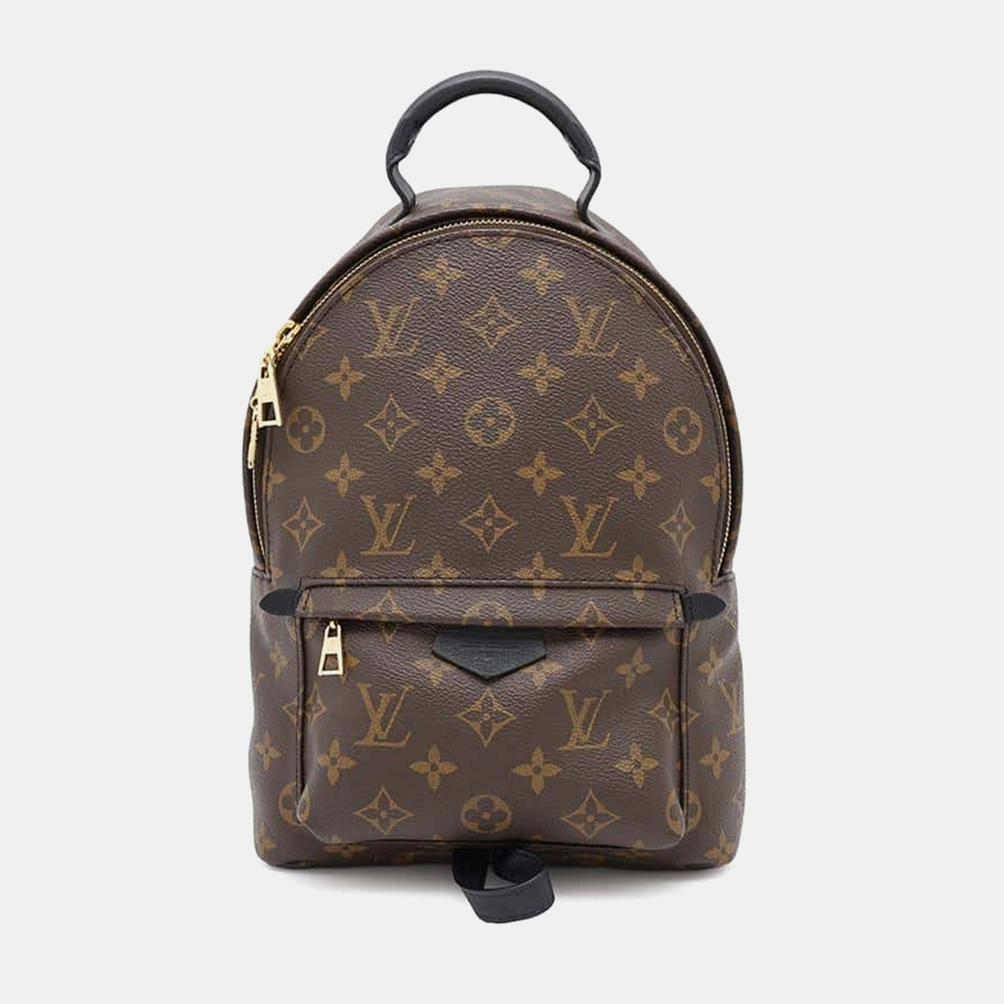

Louis Vuitton Palm Springs Backpack Noir Monogram Size Pm, Brown