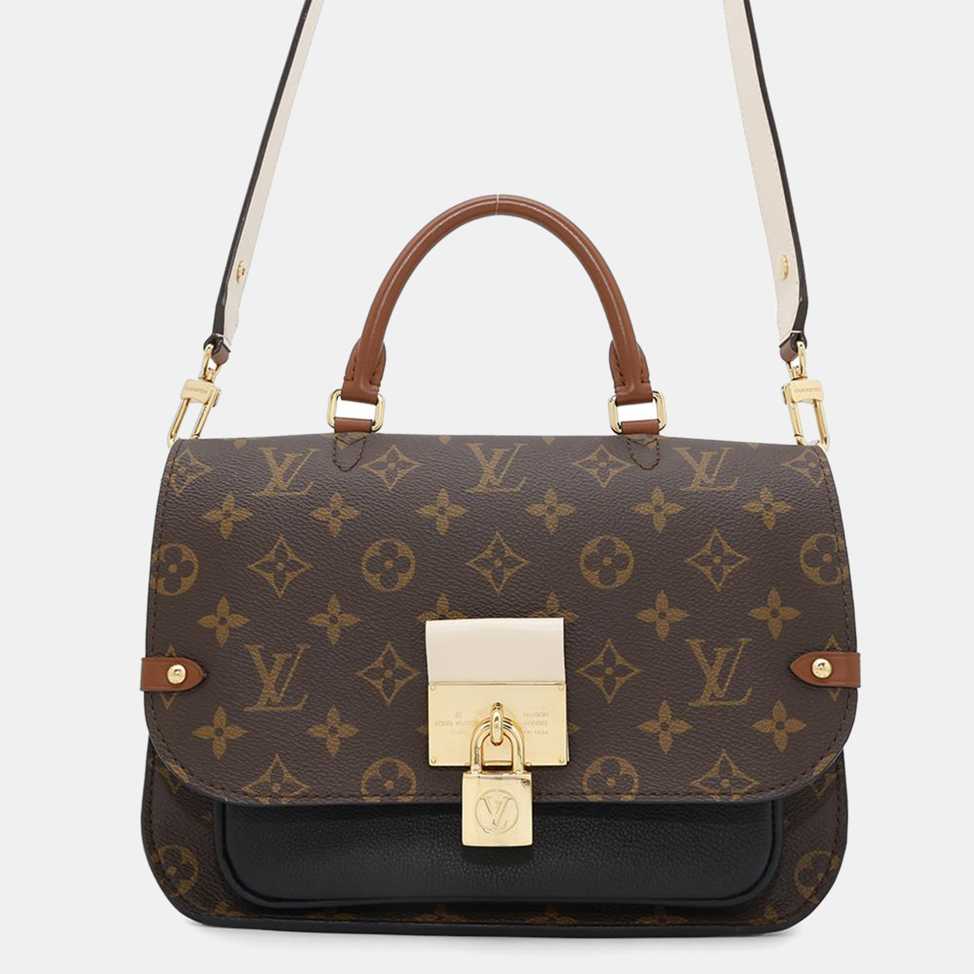 

Louis Vuitton Brown Monogram Canvas Vaugirard Satchel Bag