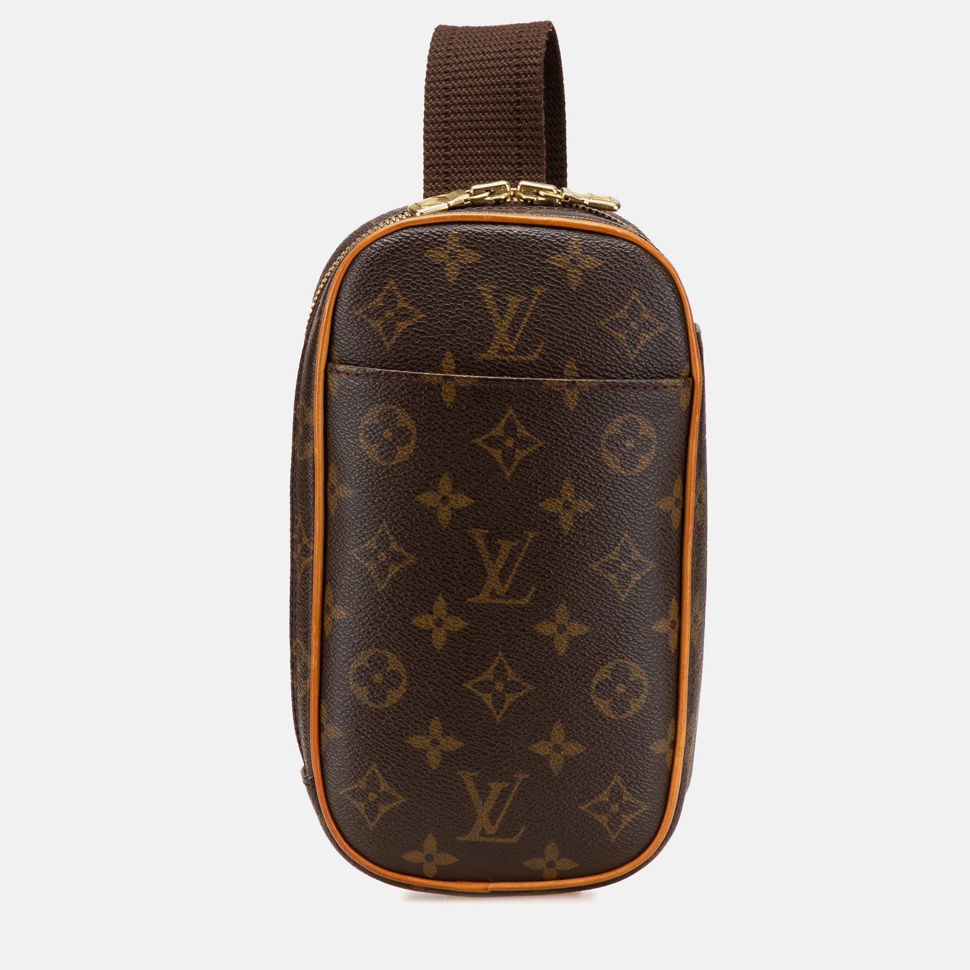 

Louis Vuitton Brown Monogram Pochette Gange
