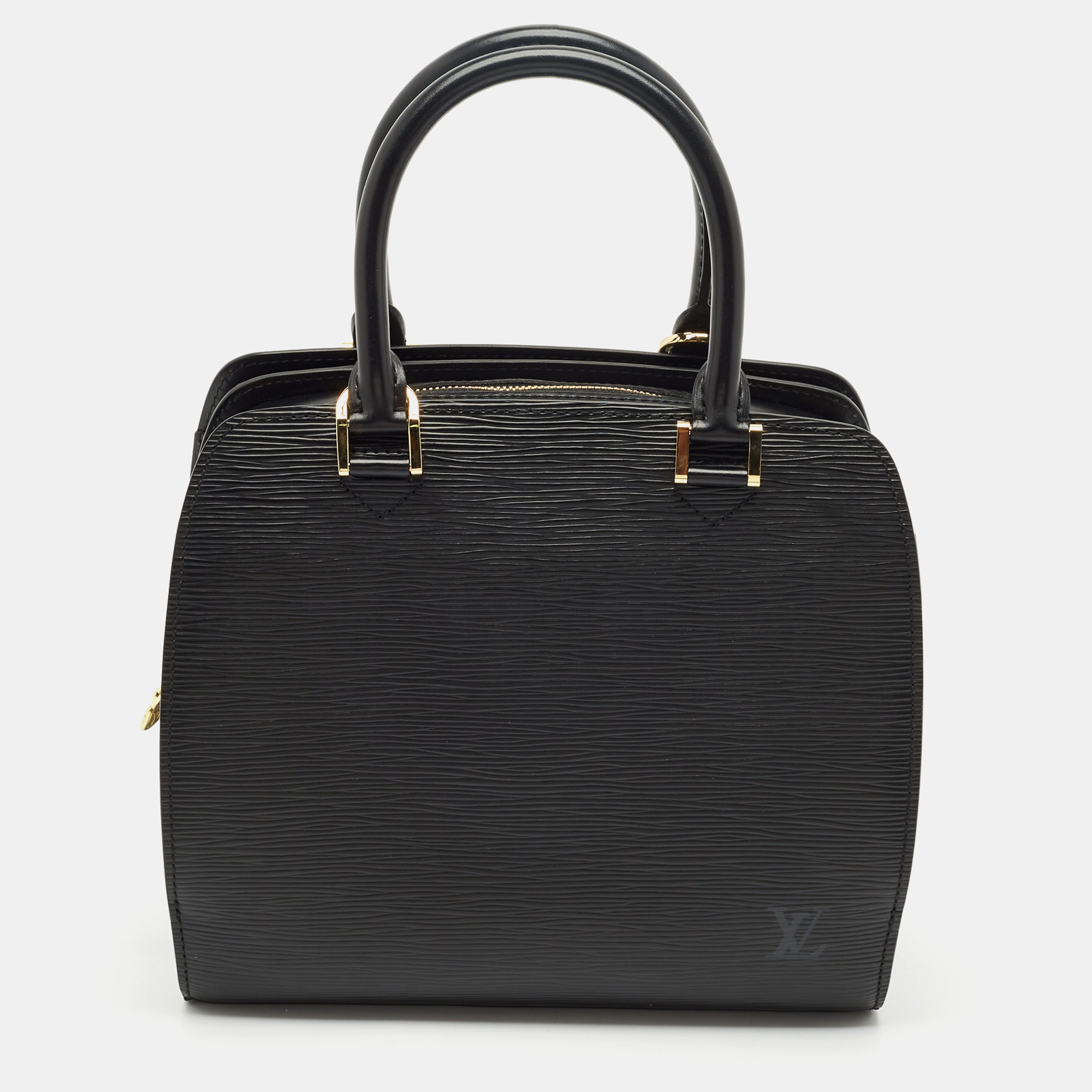 

Louis Vuitton Black Epi Leather Pont Neuf PM Bag