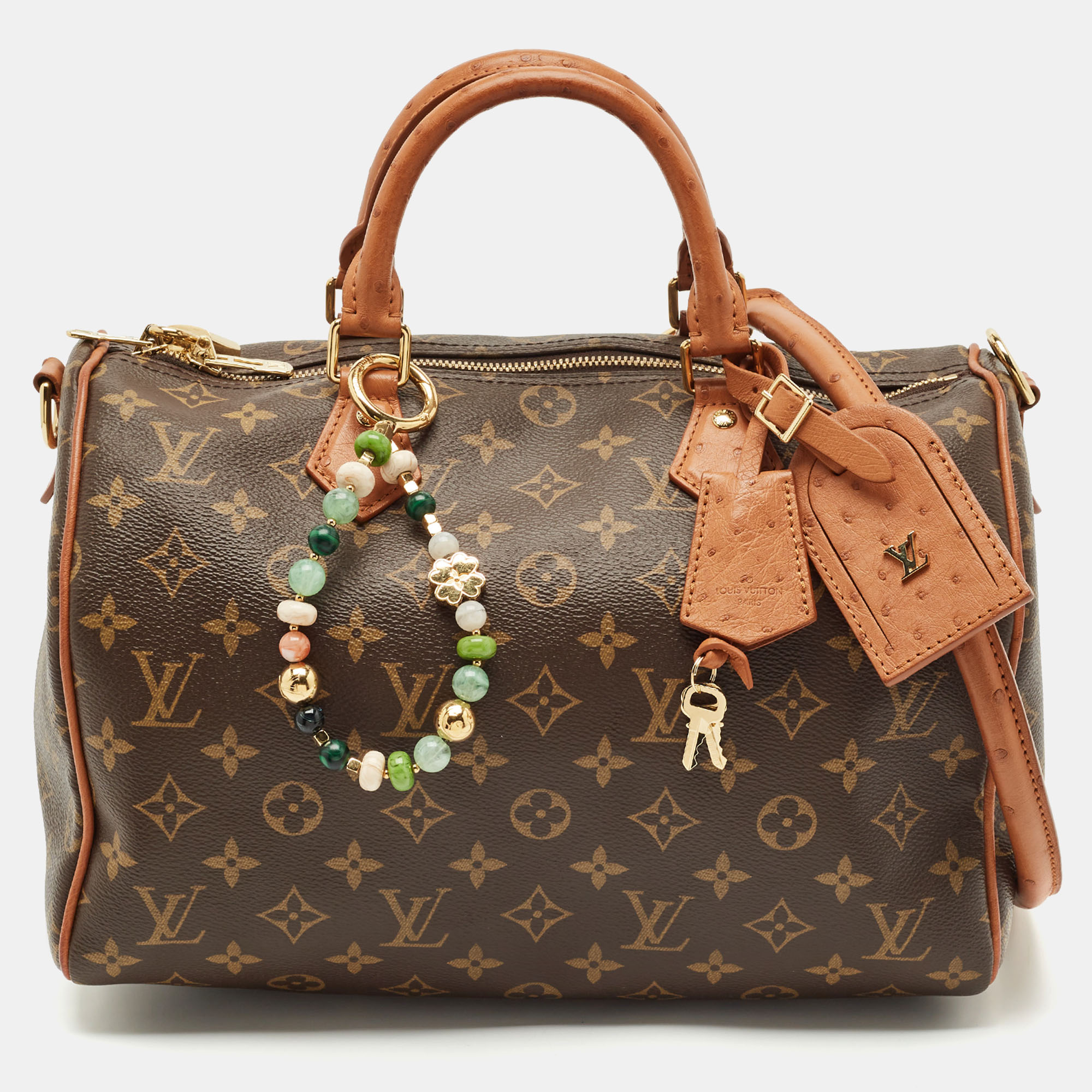 

Louis Vuitton Monogram Canvas Speedy Soft 30 Boho Bag, Brown