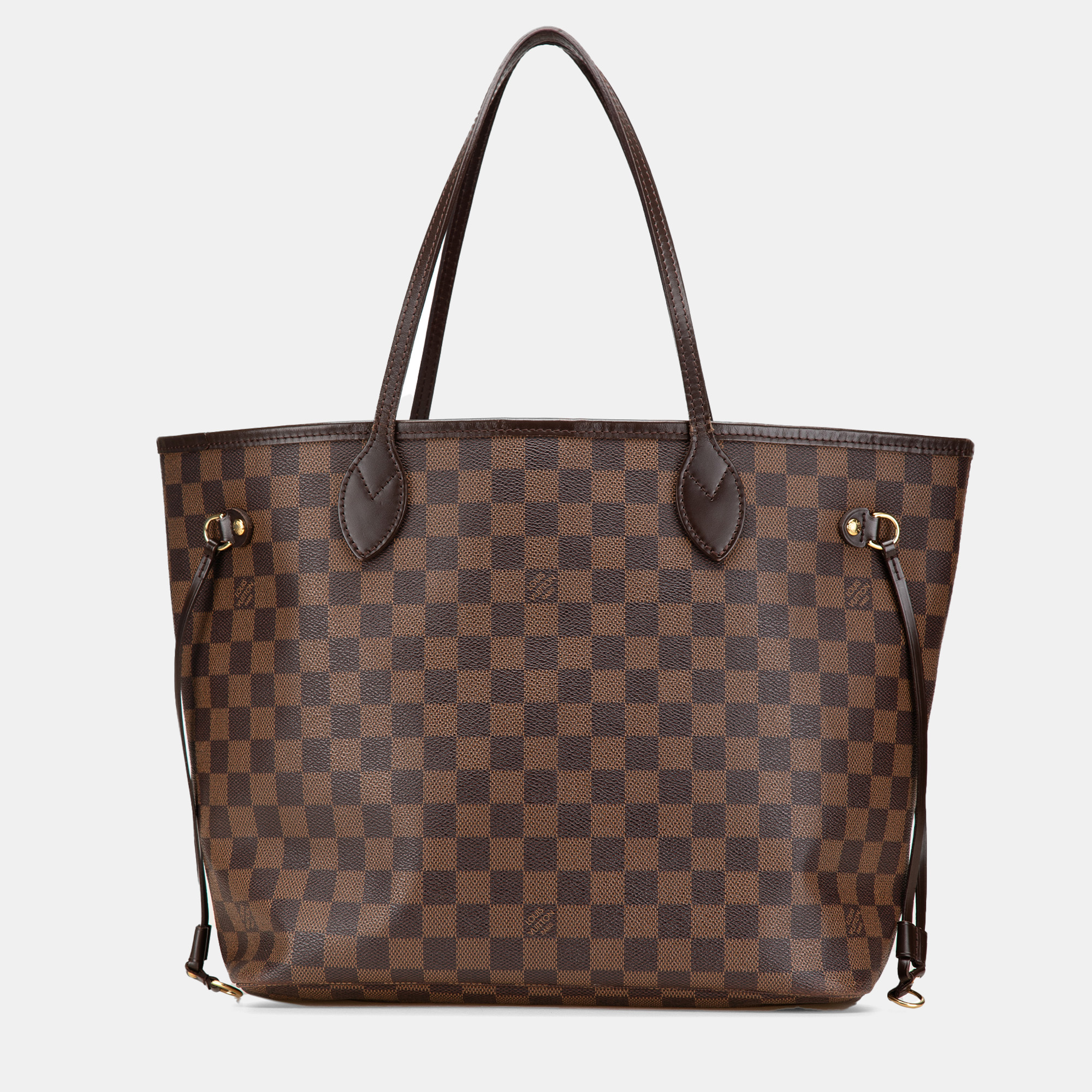 

Louis Vuitton Brown Damier Ebene Neverfull MM
