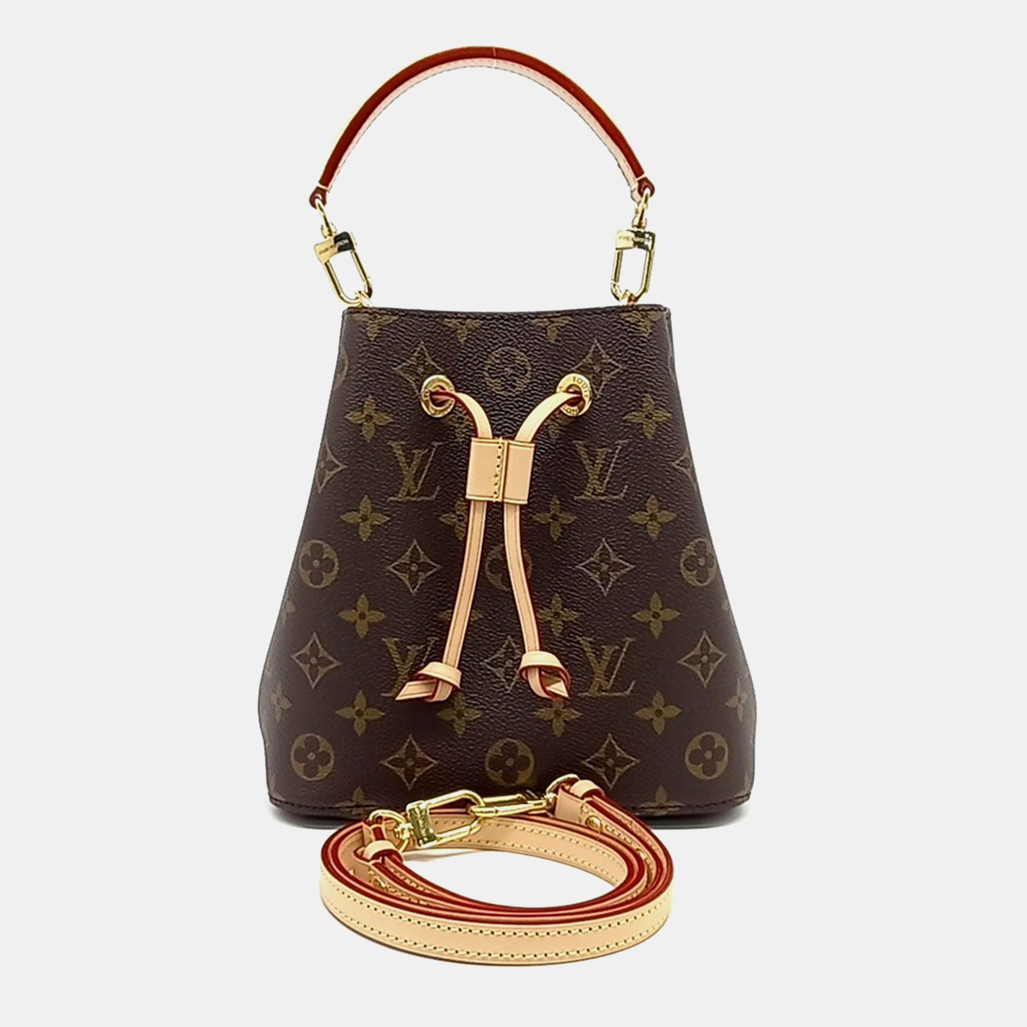 

Louis Vuitton Brown Coated Canvas Monogram Neonoe BB bag