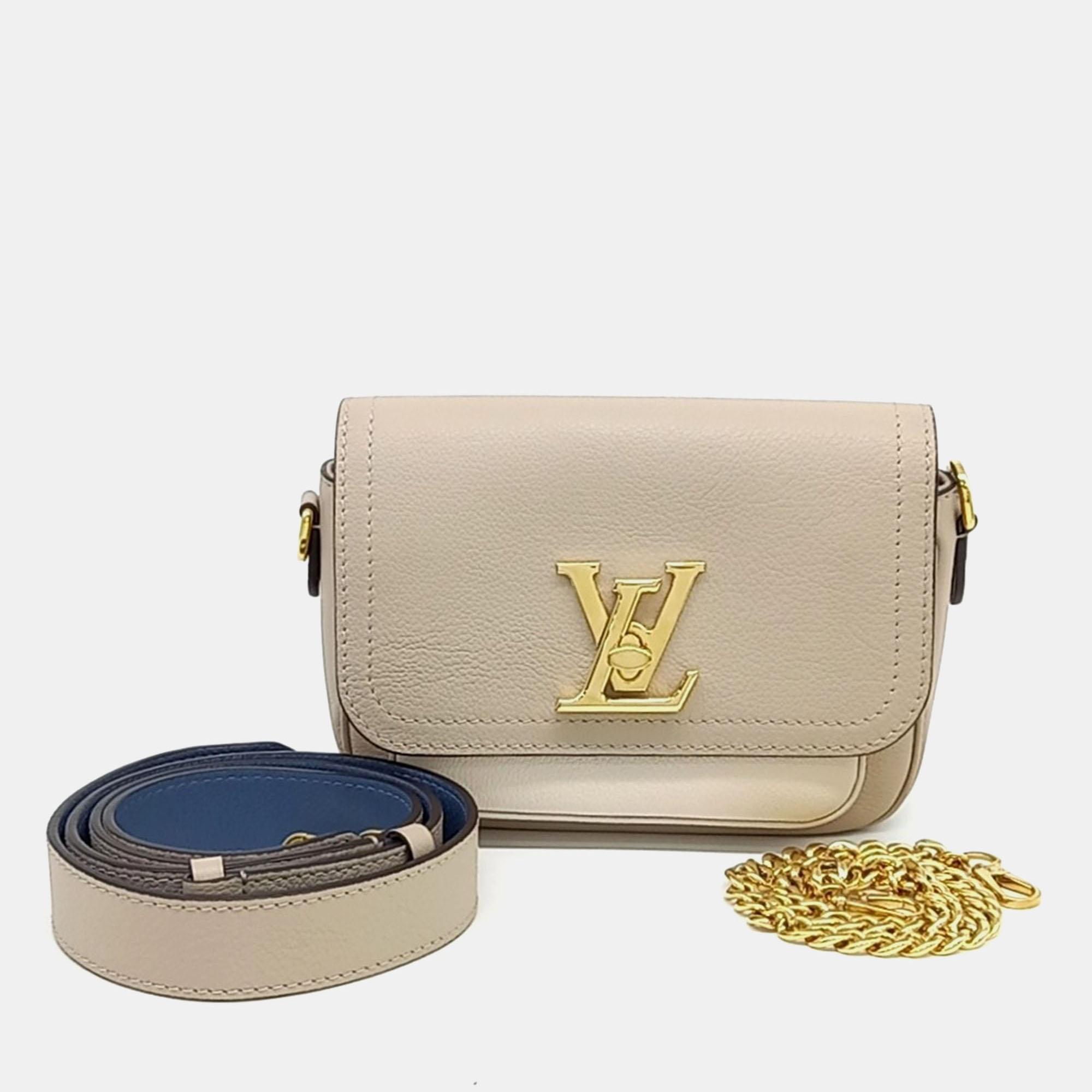 

Louis Vuitton Beige Leather Lock Me Tender bag