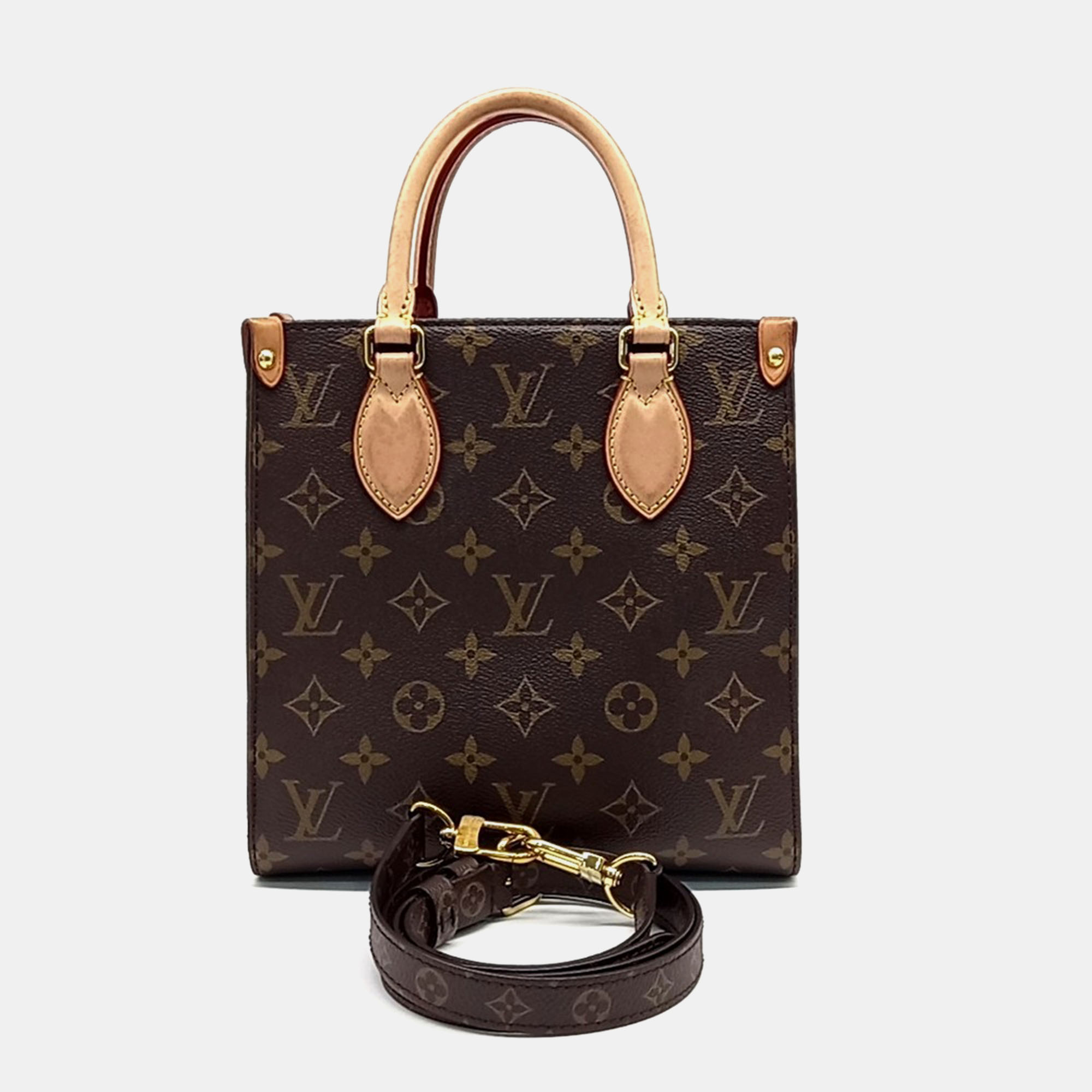 

Louis Vuitton Brown Canvas Monogram Sock Pla BB bag