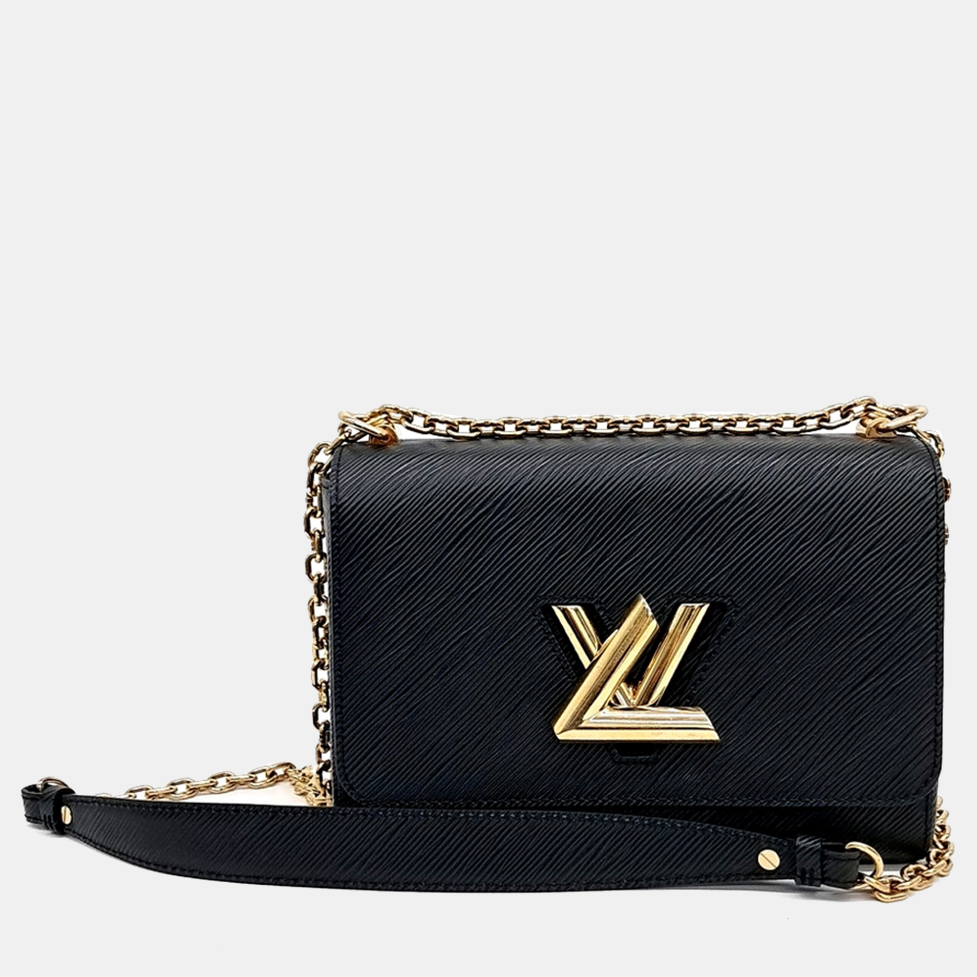 

Louis Vuitton Black Epi Leather Twist MM bag