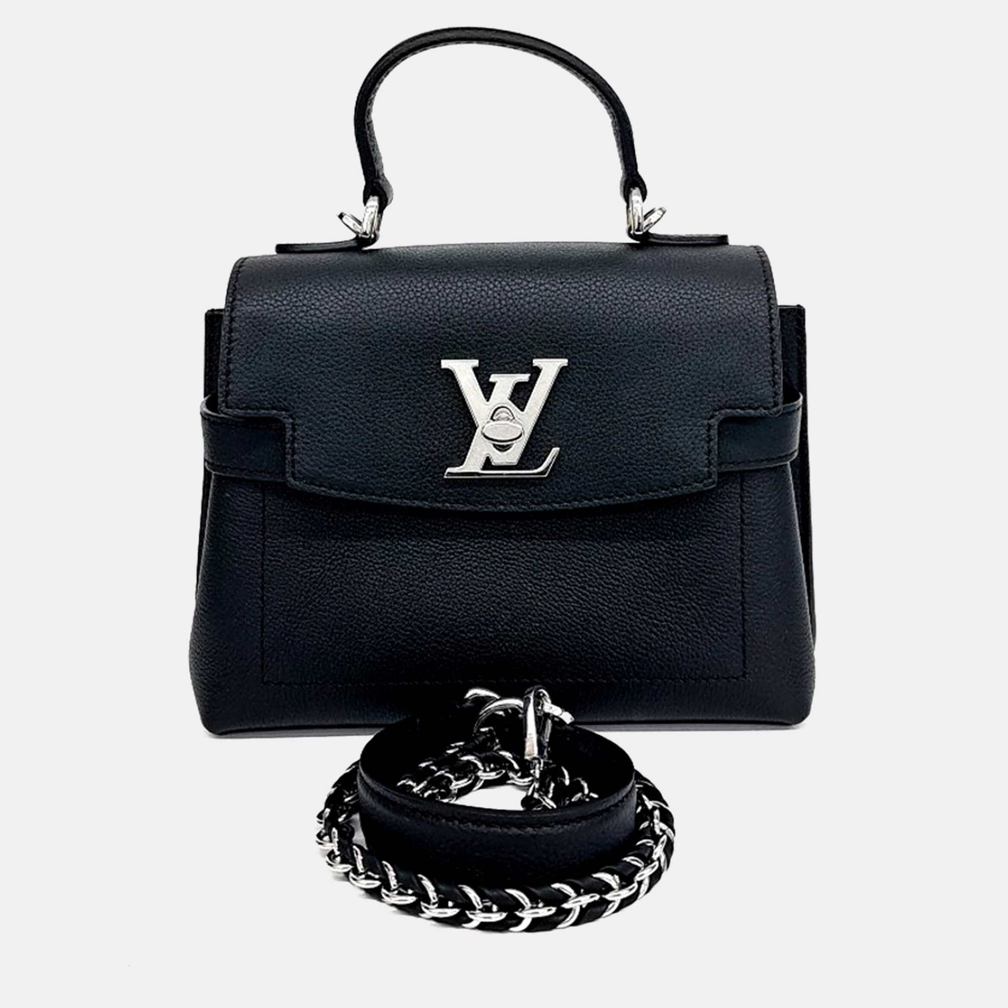 

Louis Vuitton Black Leather Lock Me Ever Mini bag