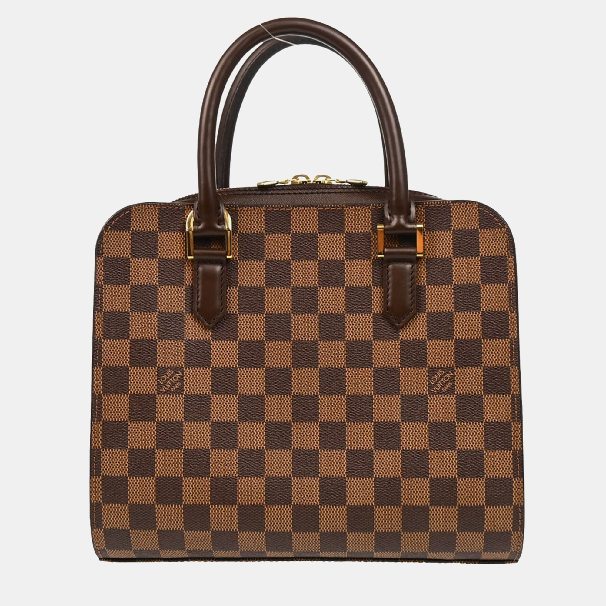 

Louis Vuitton Damier Triana Handbag, Brown