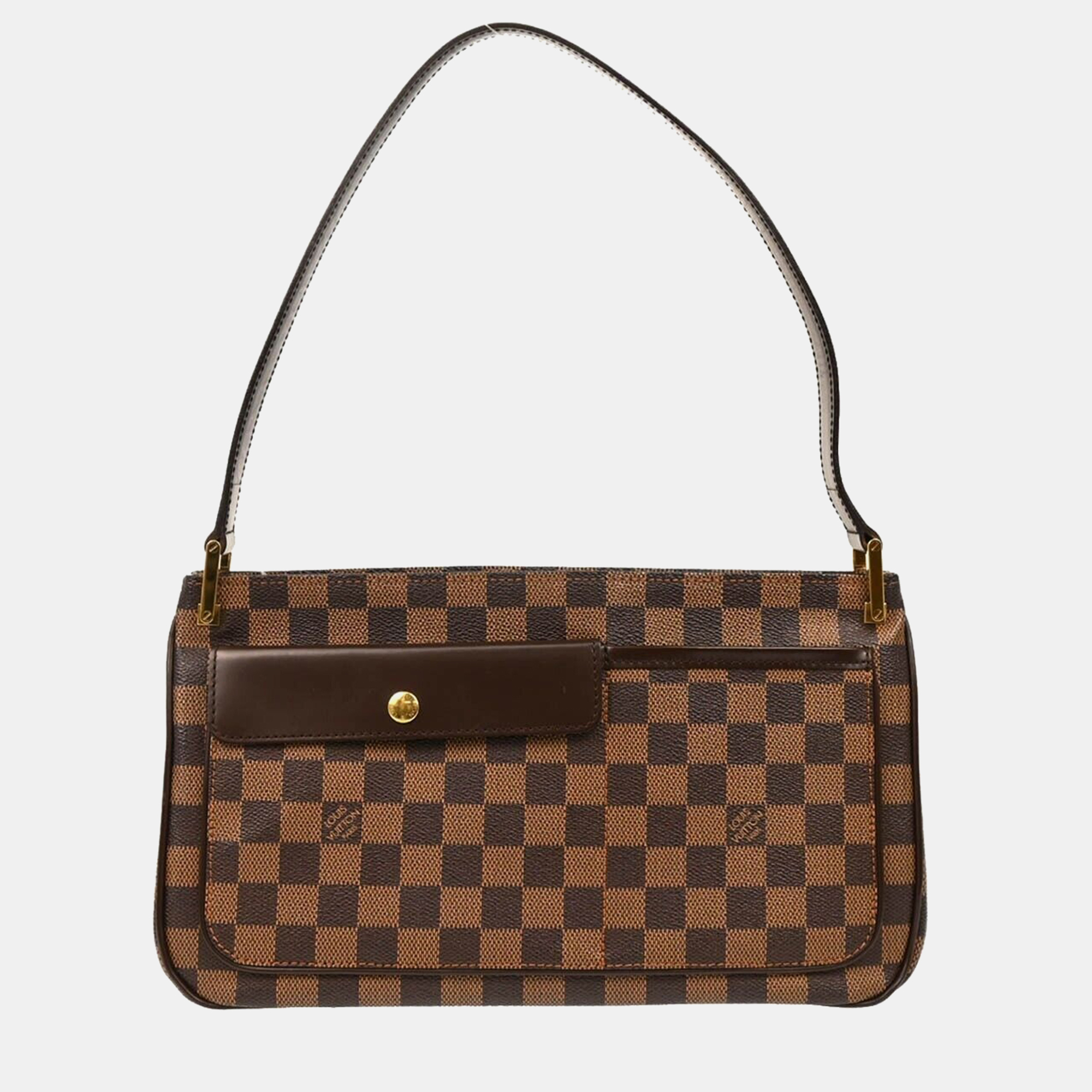 

Louis Vuitton Brown Damier Aubagne Handbag