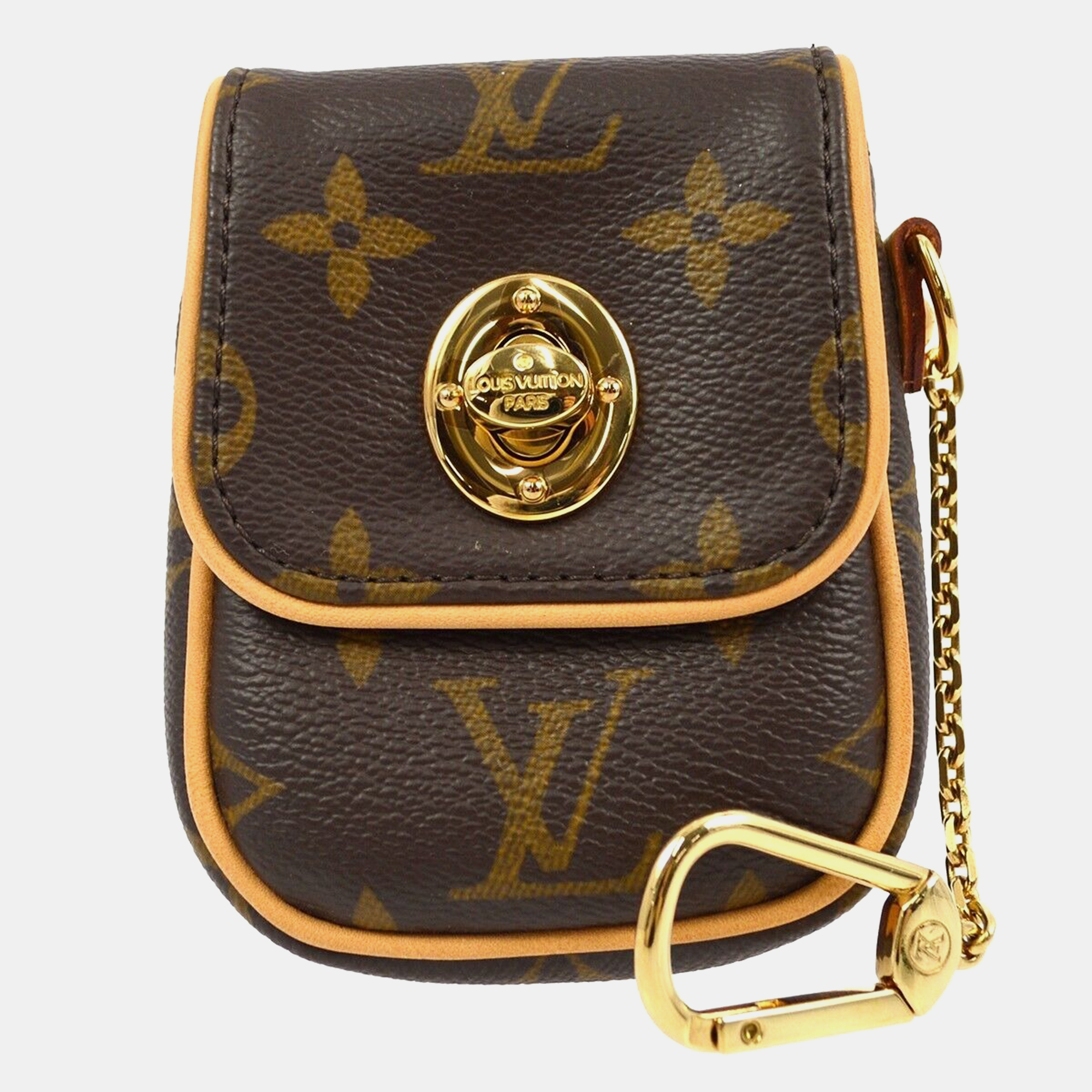 

Louis Vuitton Brown Monogram Pochette Tulum Key Holder