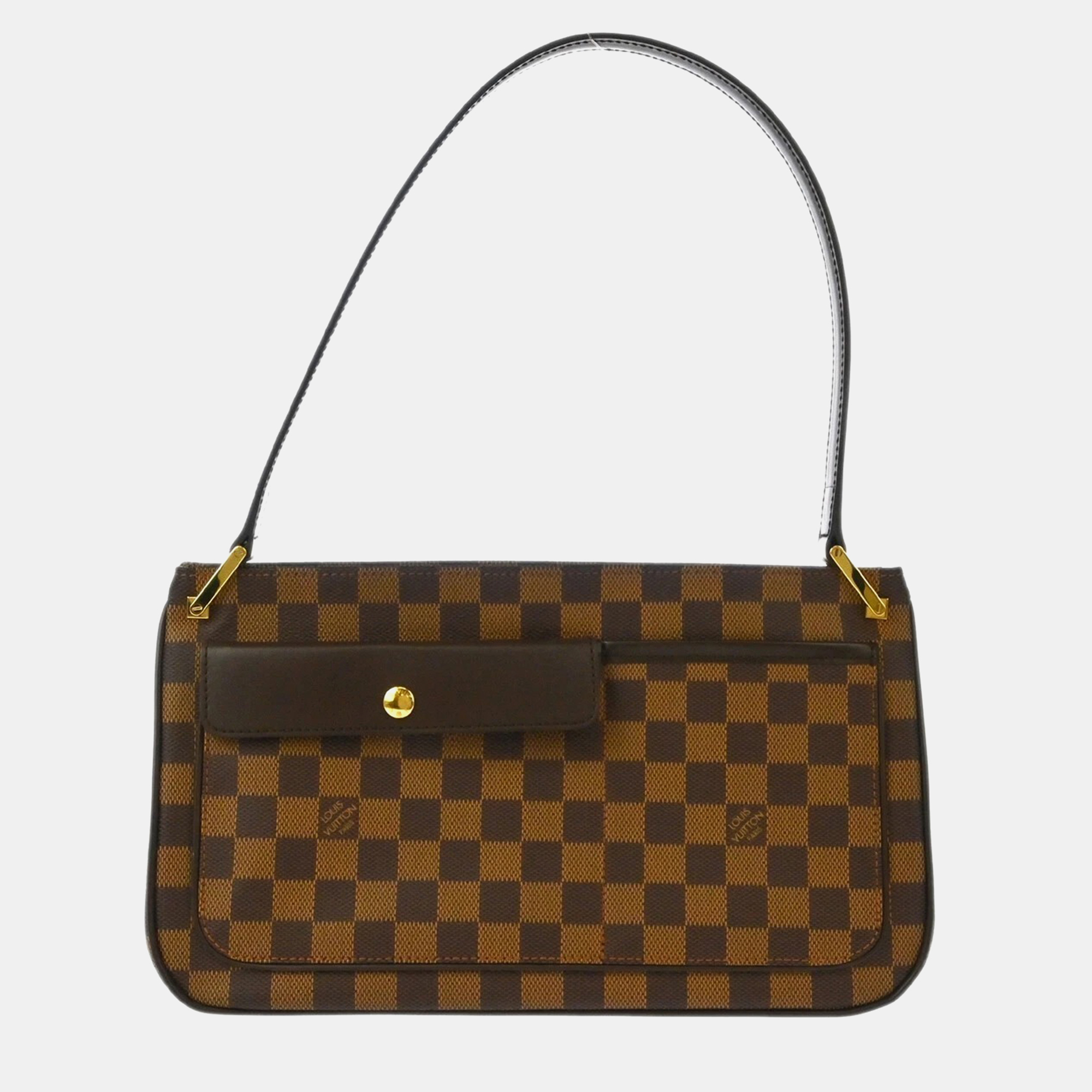 

Louis Vuitton Damier Aubagne Handbag, Brown