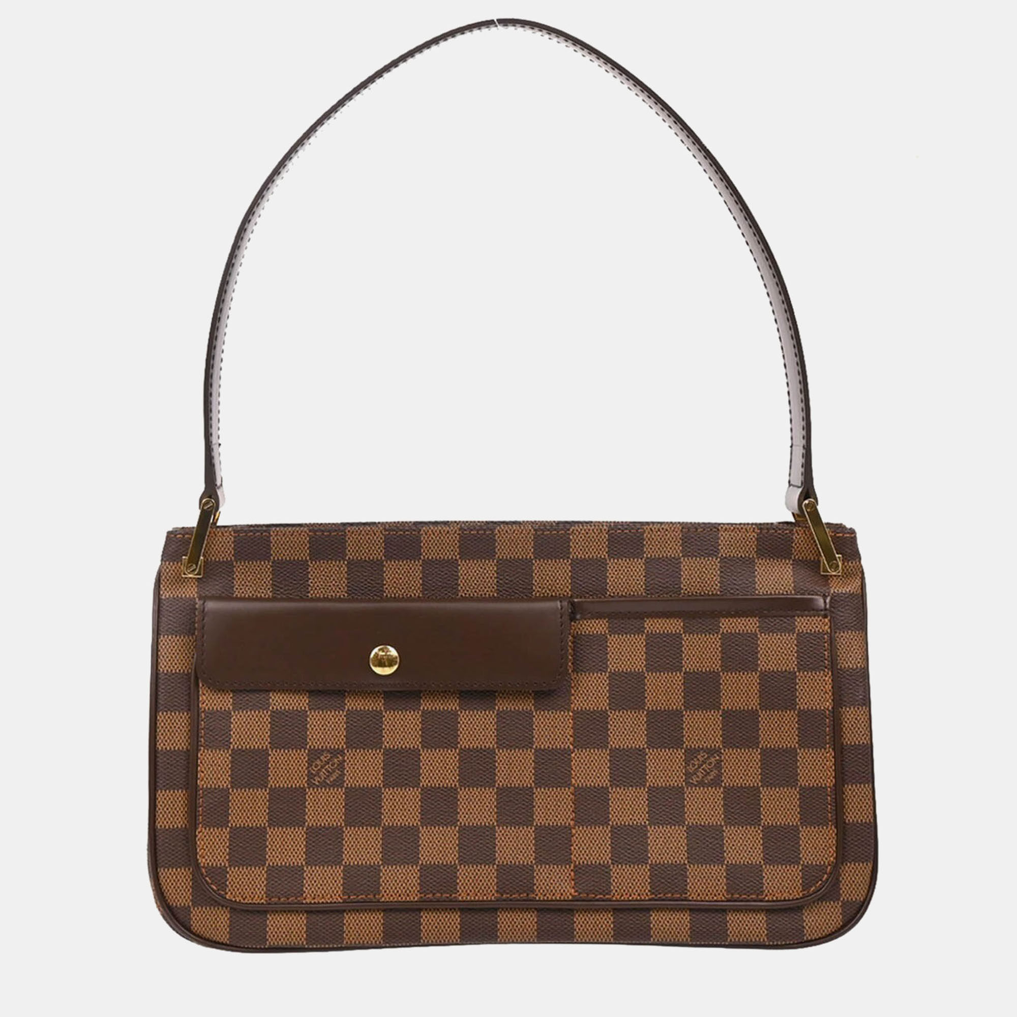 

Louis Vuitton Brown Damier Ebene Canvas Aubagne Handbag