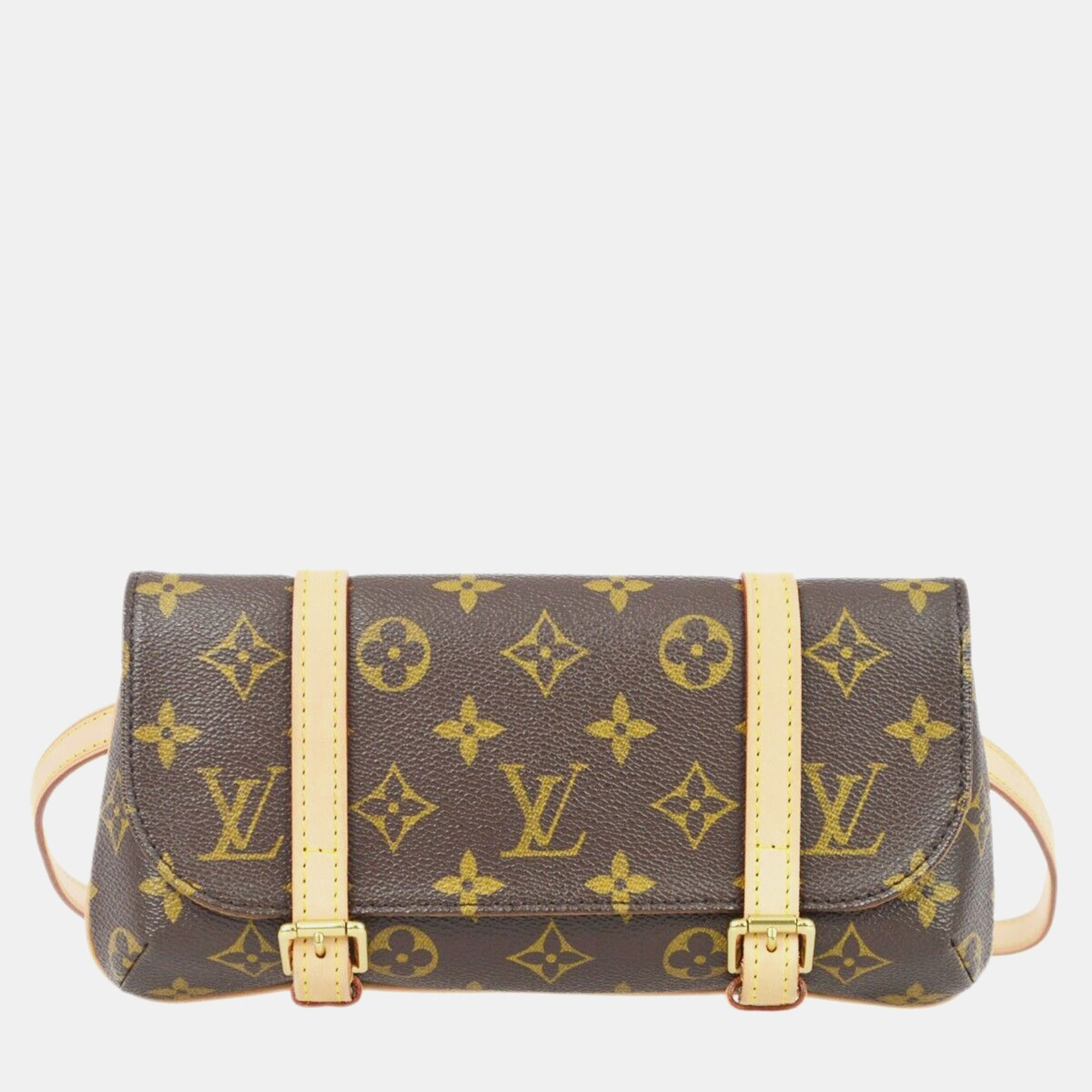 Pre-owned Louis Vuitton Monogram Pochette Marelle Belt Bum Bag