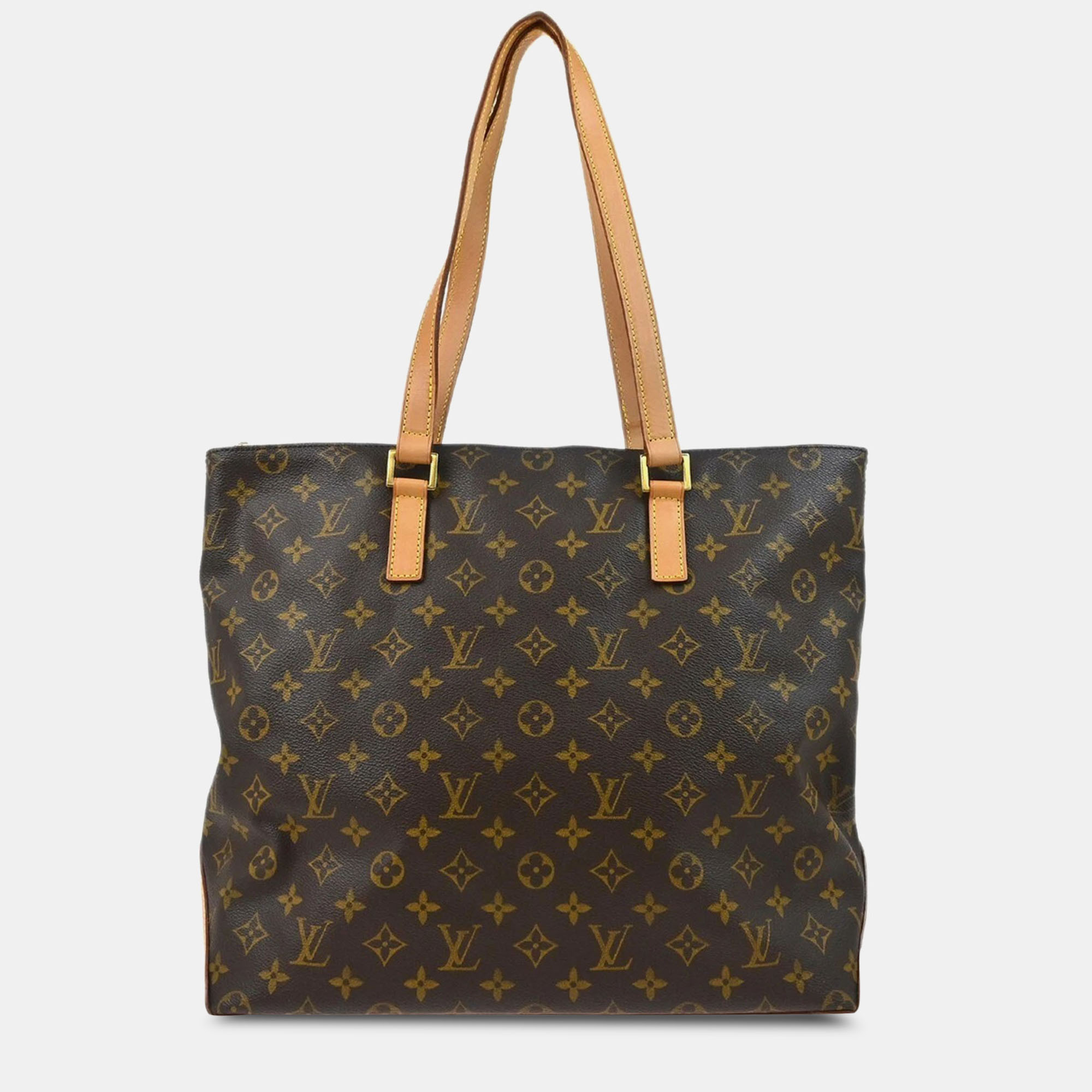 

Louis Vuitton Monogram Cabas Mezzo Tote Handbag, Brown