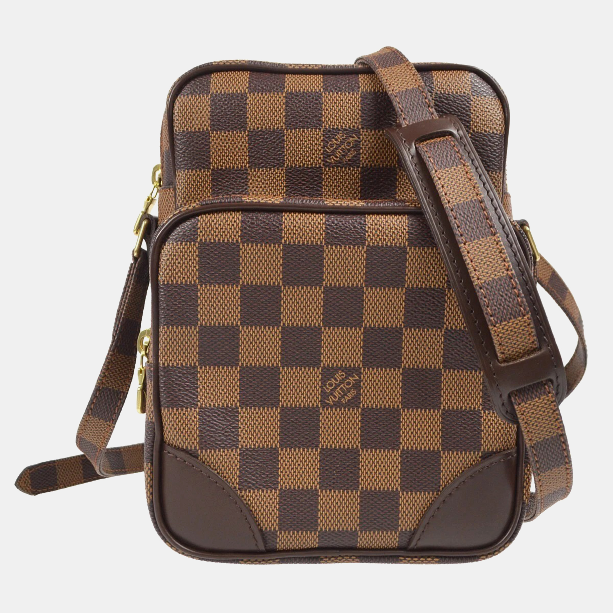

Louis Vuitton Amazon Crossbody Shoulder Bag Damier Brown