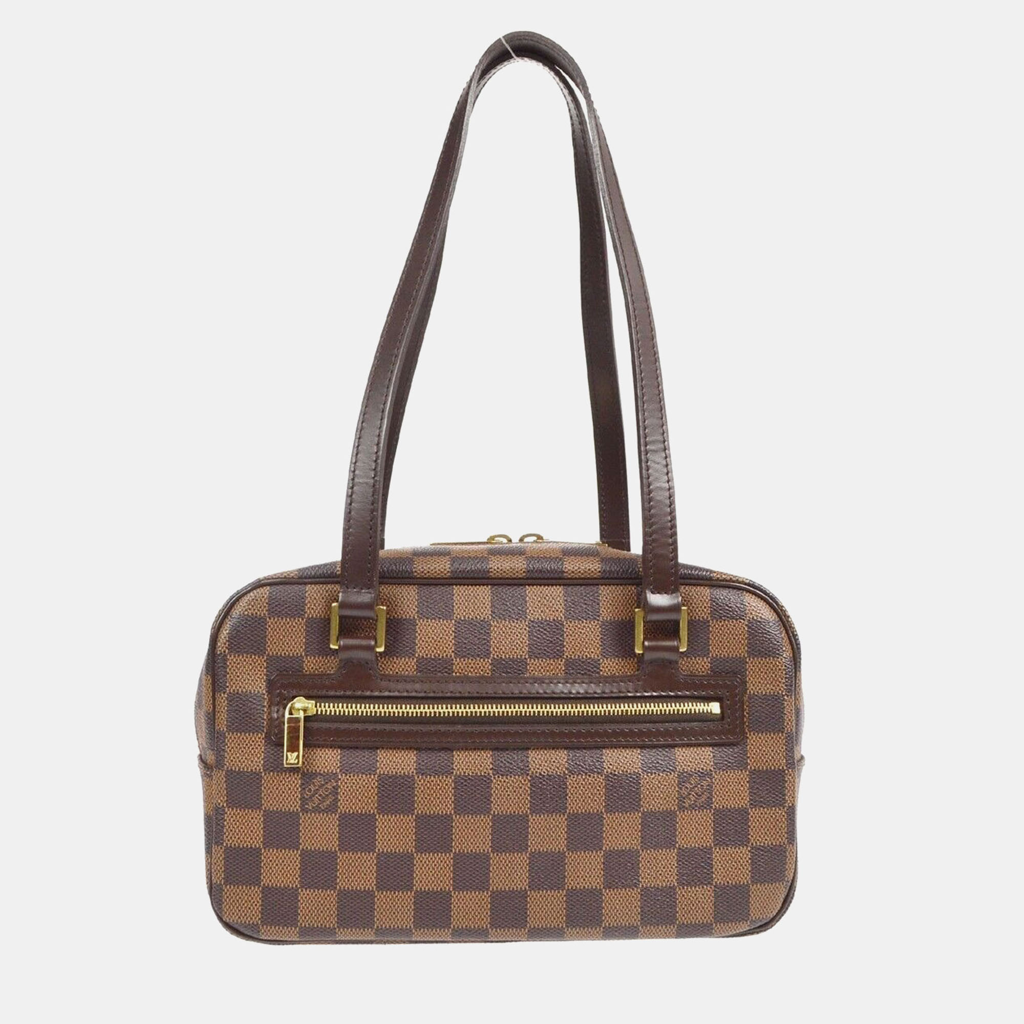 

Louis Vuitton Brown Damier Cite MM Handbag