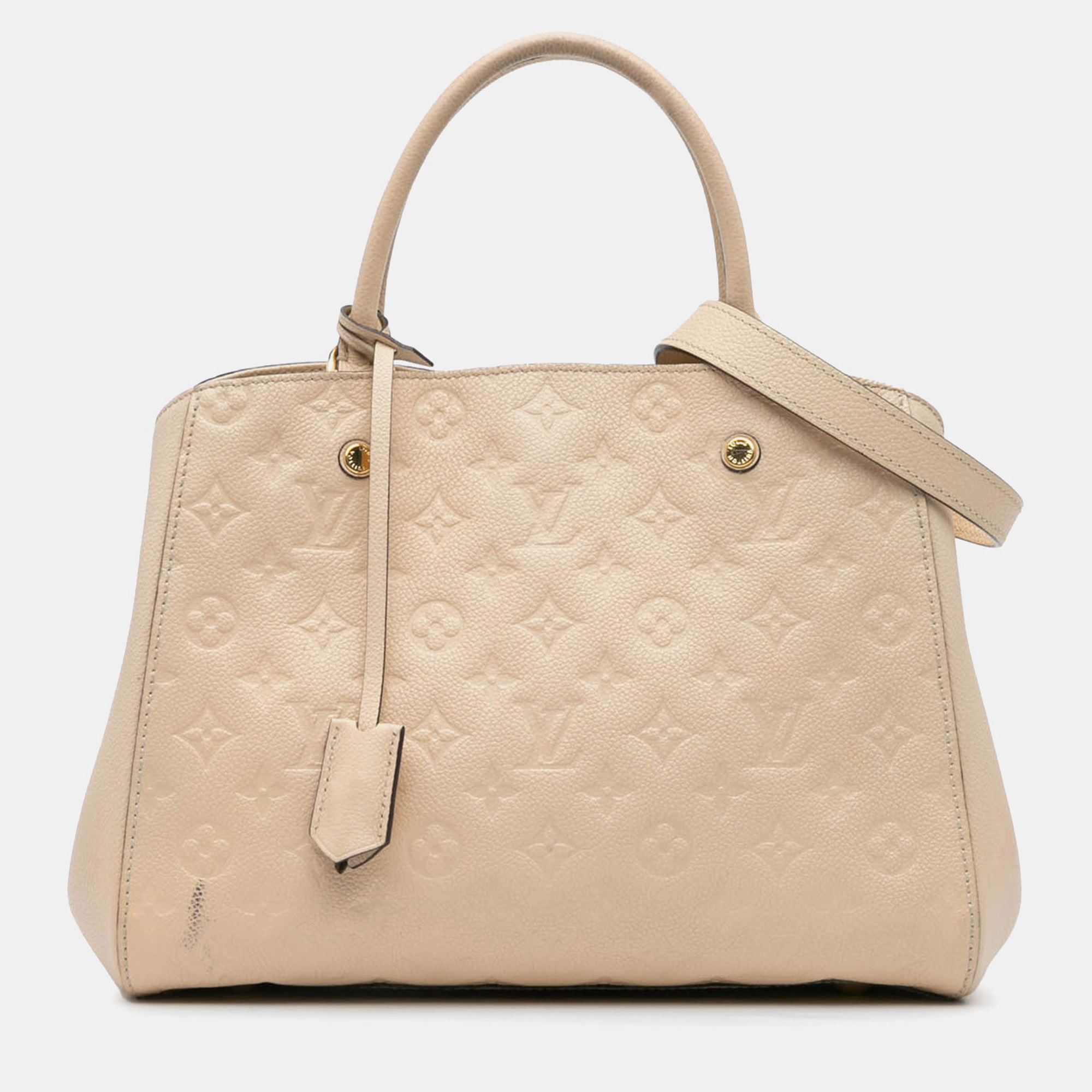 

Louis Vuitton Brown Monogram Empreinte Montaigne MM