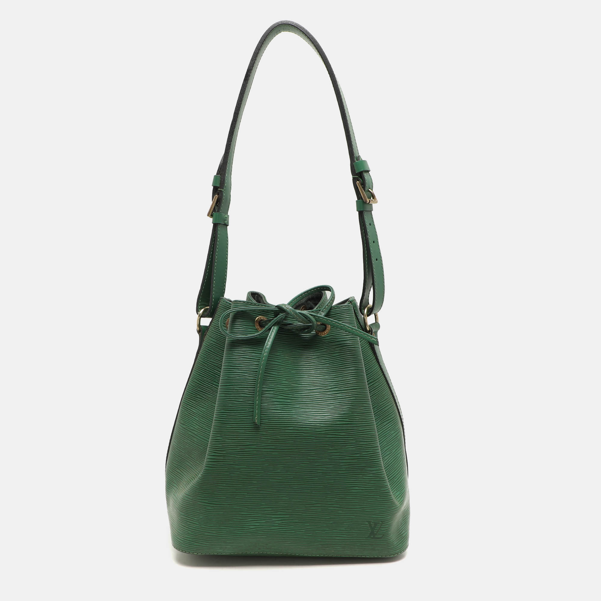 

Louis Vuitton Green Epi Leather Petit Noe Bag