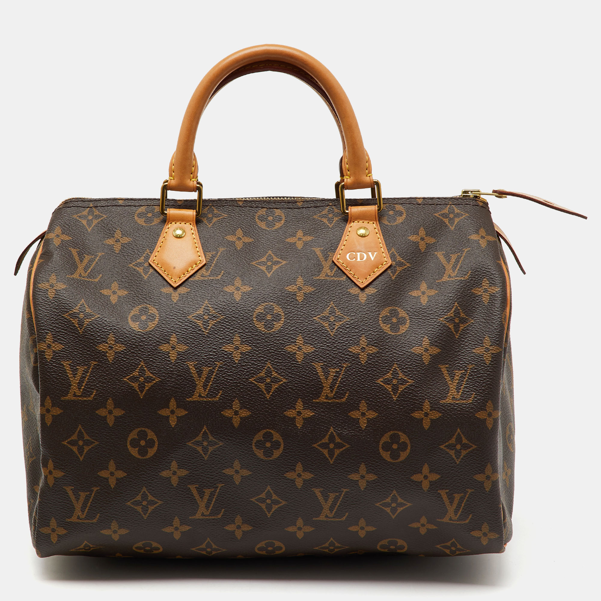 

Louis Vuitton Monogram Canvas Speedy 30 Bag, Brown