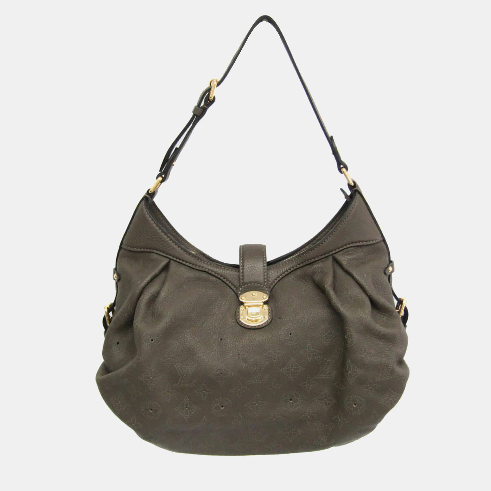 

Louis Vuitton Brown Mahina Leather Shoulder Bag